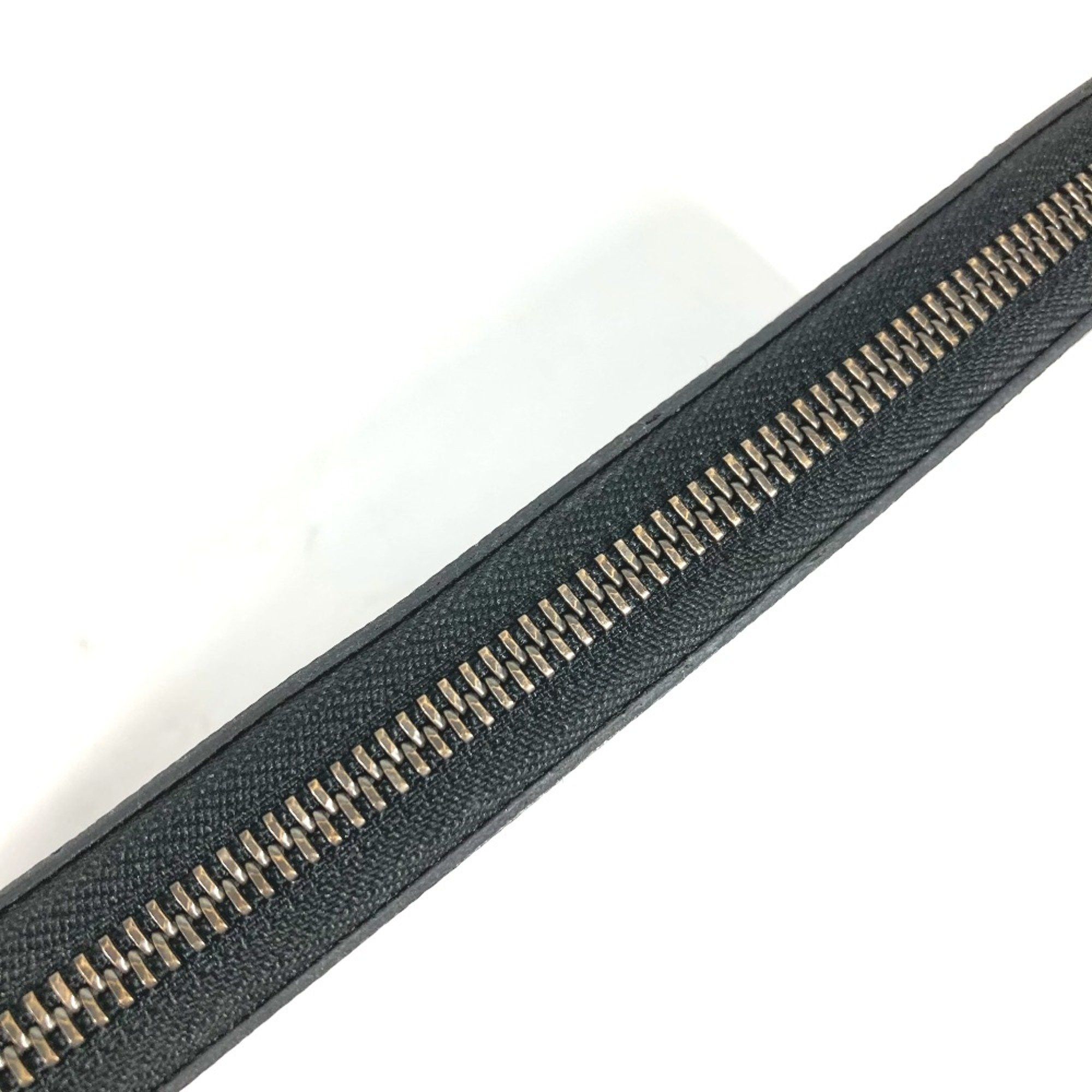 Louis Vuitton Louis Vuitton M62295 MonogramEclipse Zip Around Long Wallet Black Size ONE SIZE - 7 Thumbnail