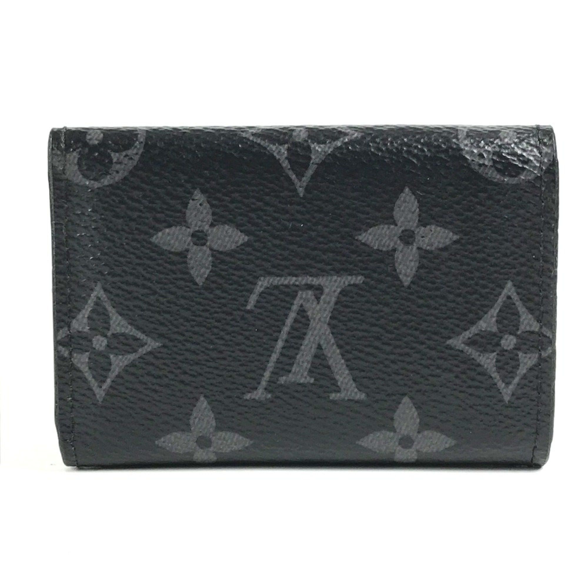 Louis Vuitton Louis Vuitton M67630 MonogramEclipse Compact wallet Trifold wallet Black Size ONE SIZE - 2 Thumbnail