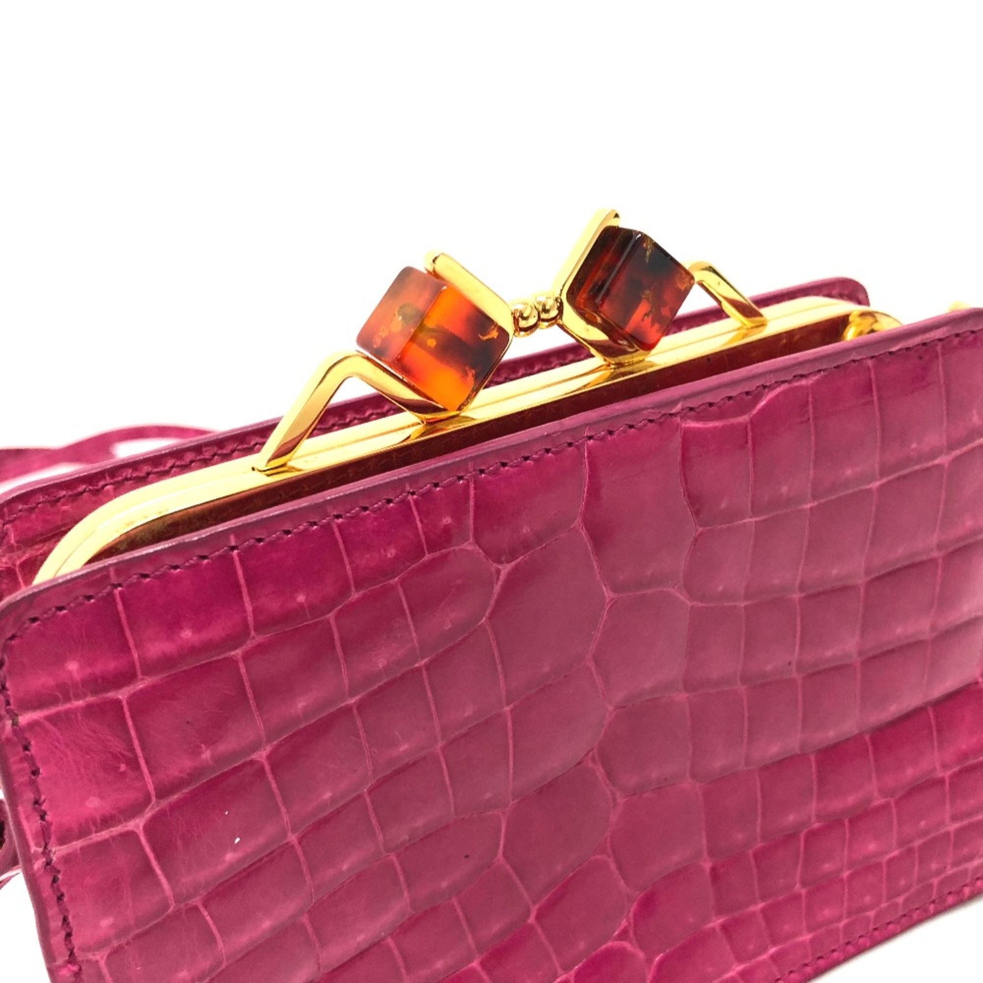 Miu Miu Miu Miu Bag Pochette Shoulder Bag pink Size ONE SIZE - 2 Thumbnail