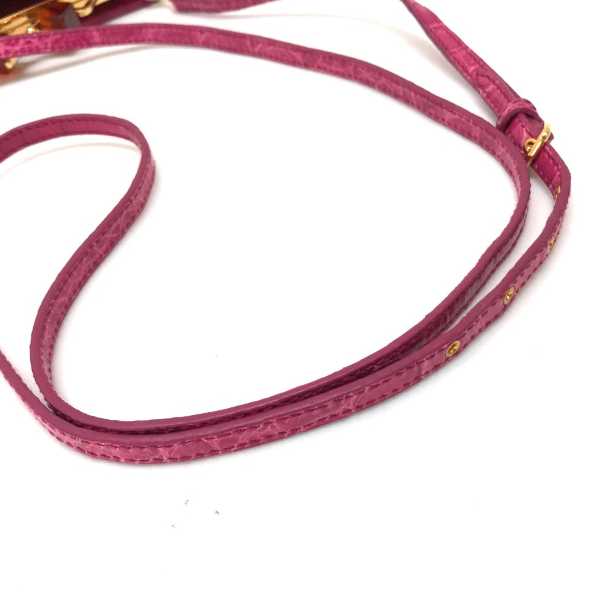 Miu Miu Miu Miu Bag Pochette Shoulder Bag pink Size ONE SIZE - 8 Thumbnail