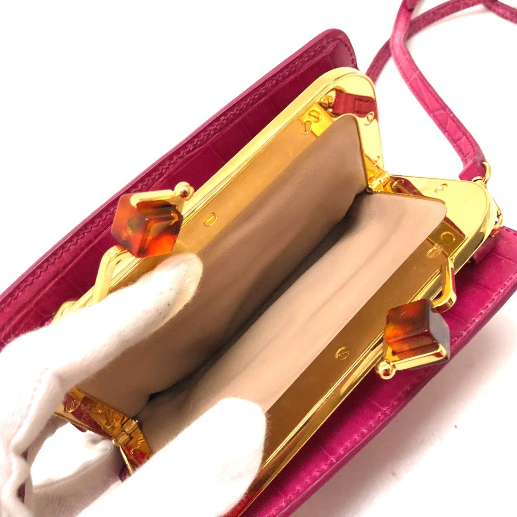 Miu Miu Miu Miu Bag Pochette Shoulder Bag pink Size ONE SIZE - 6 Thumbnail