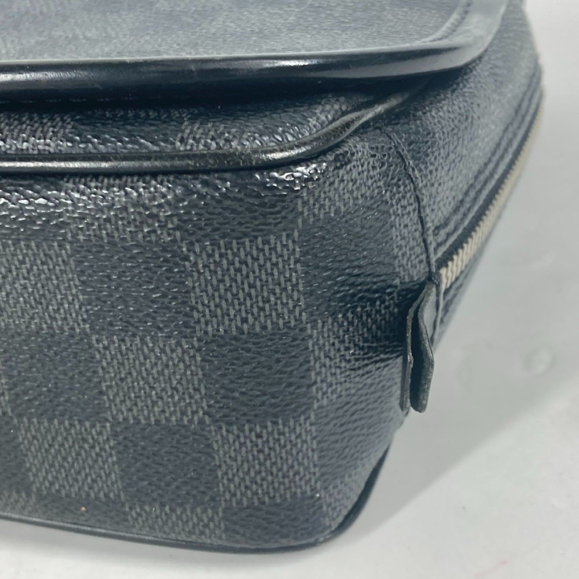 Louis Vuitton Louis Vuitton N41419 Damier Graphite Flap multi-purpose pouch Pouch Black Size ONE SIZE - 5 Thumbnail