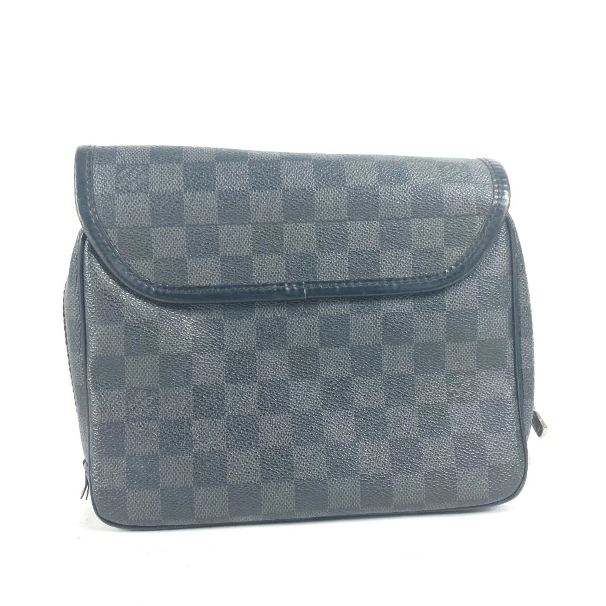 Louis Vuitton Louis Vuitton N41419 Damier Graphite Flap multi-purpose pouch Pouch Black Size ONE SIZE - 2 Thumbnail