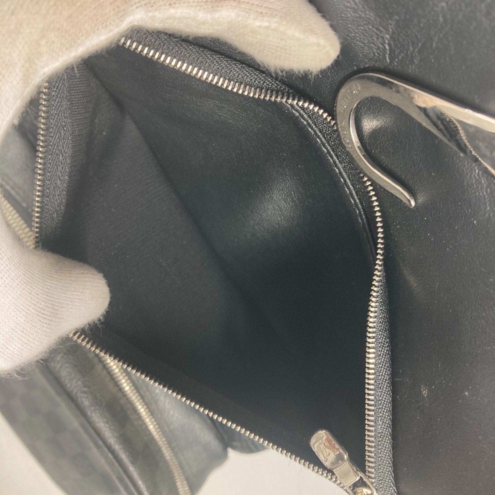 Louis Vuitton Louis Vuitton N41419 Damier Graphite Flap multi-purpose pouch Pouch Black Size ONE SIZE - 15 Thumbnail