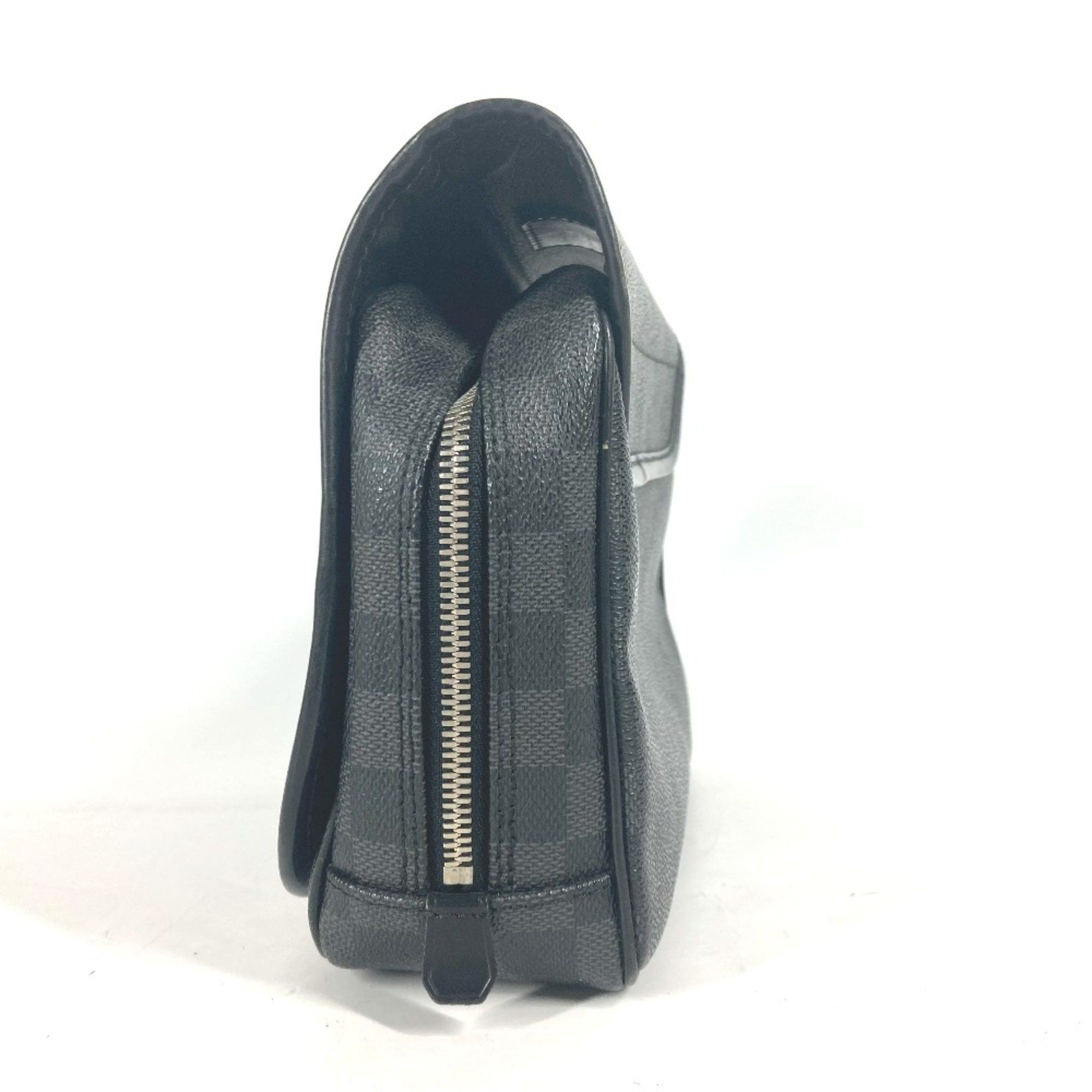 Louis Vuitton Louis Vuitton N41419 Damier Graphite Flap multi-purpose pouch Pouch Black Size ONE SIZE - 3 Thumbnail