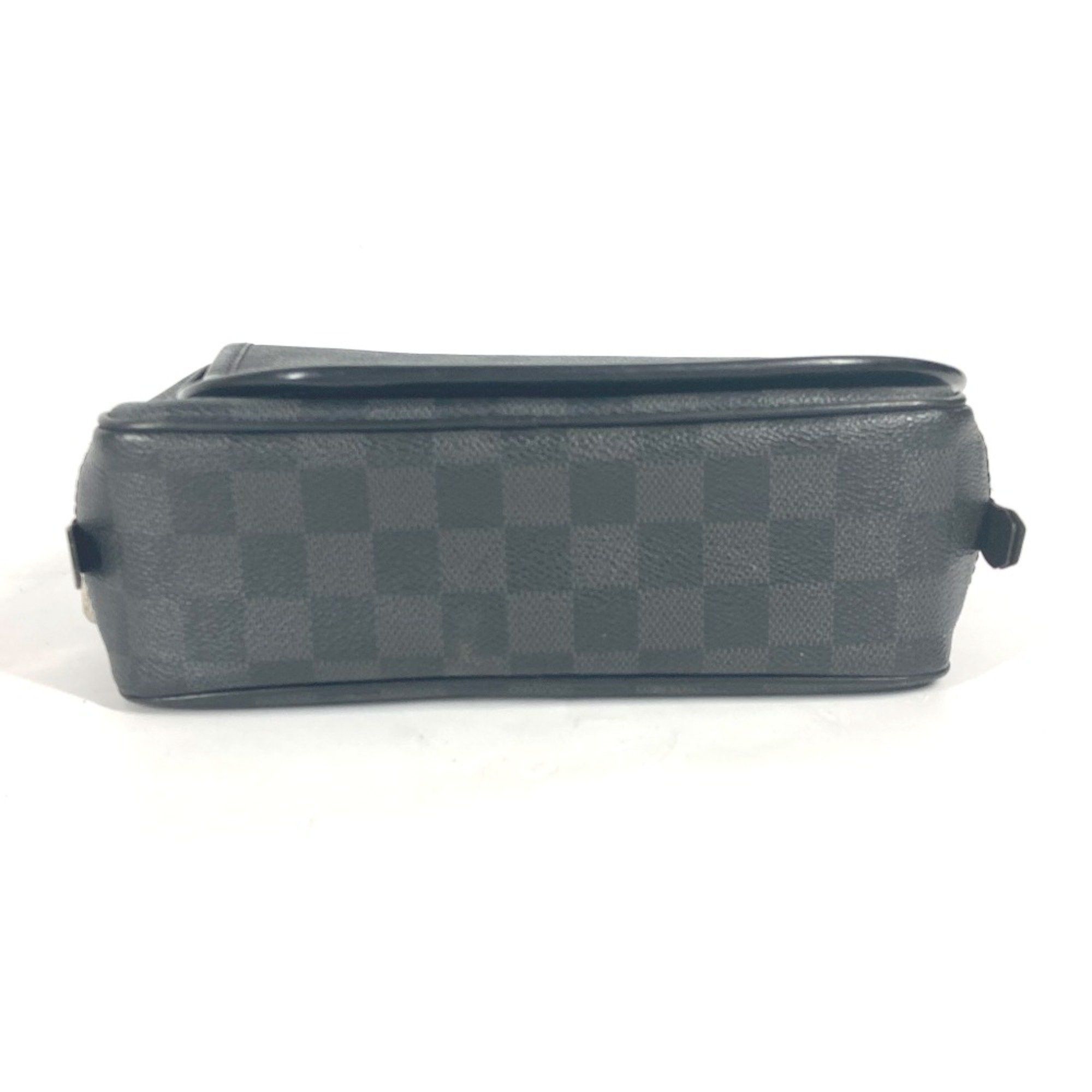 Louis Vuitton Louis Vuitton N41419 Damier Graphite Flap multi-purpose pouch Pouch Black Size ONE SIZE - 9 Thumbnail