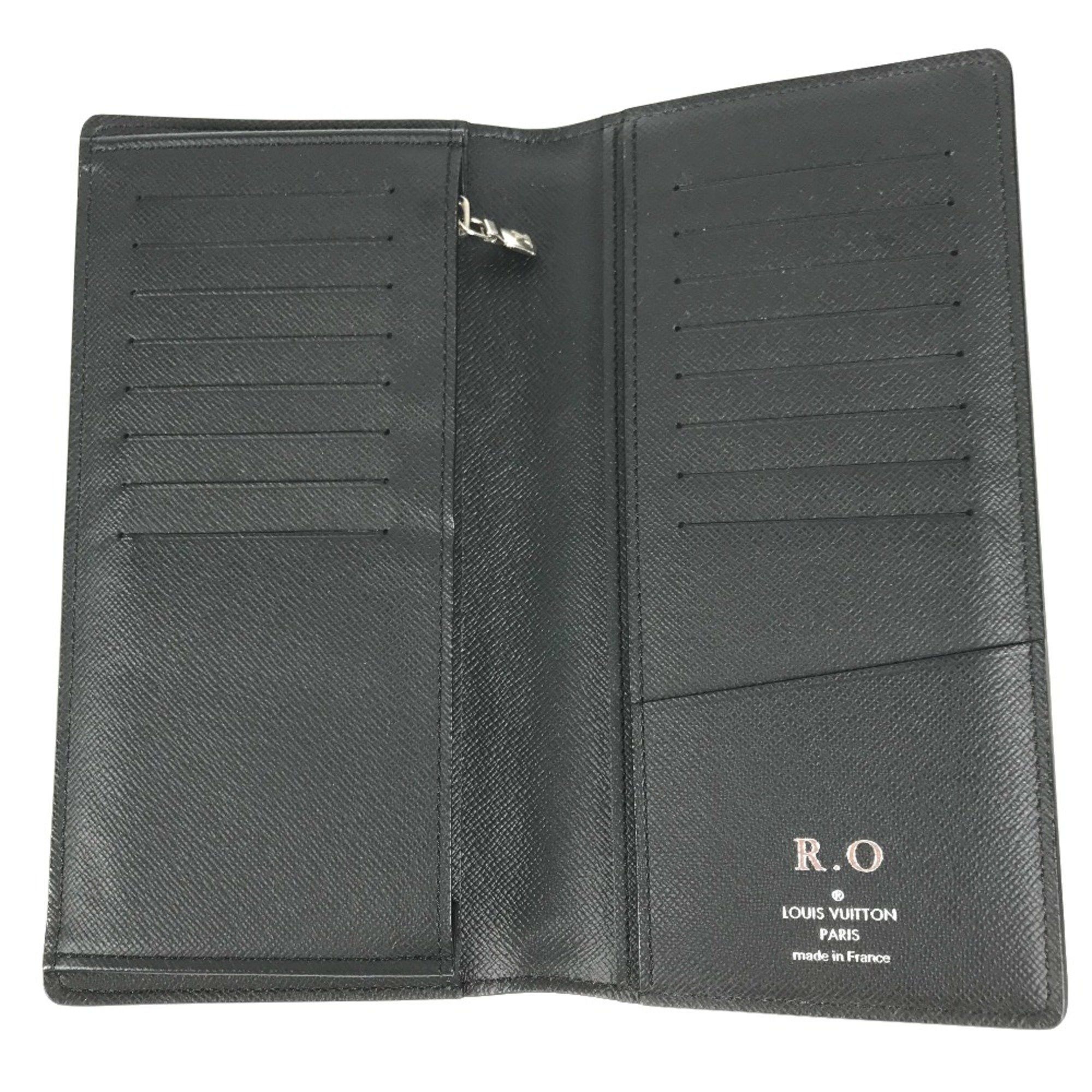Louis Vuitton Louis Vuitton M30501 Taiga Long wallet Long Wallet Ardoise Black Size ONE SIZE - 6 Thumbnail