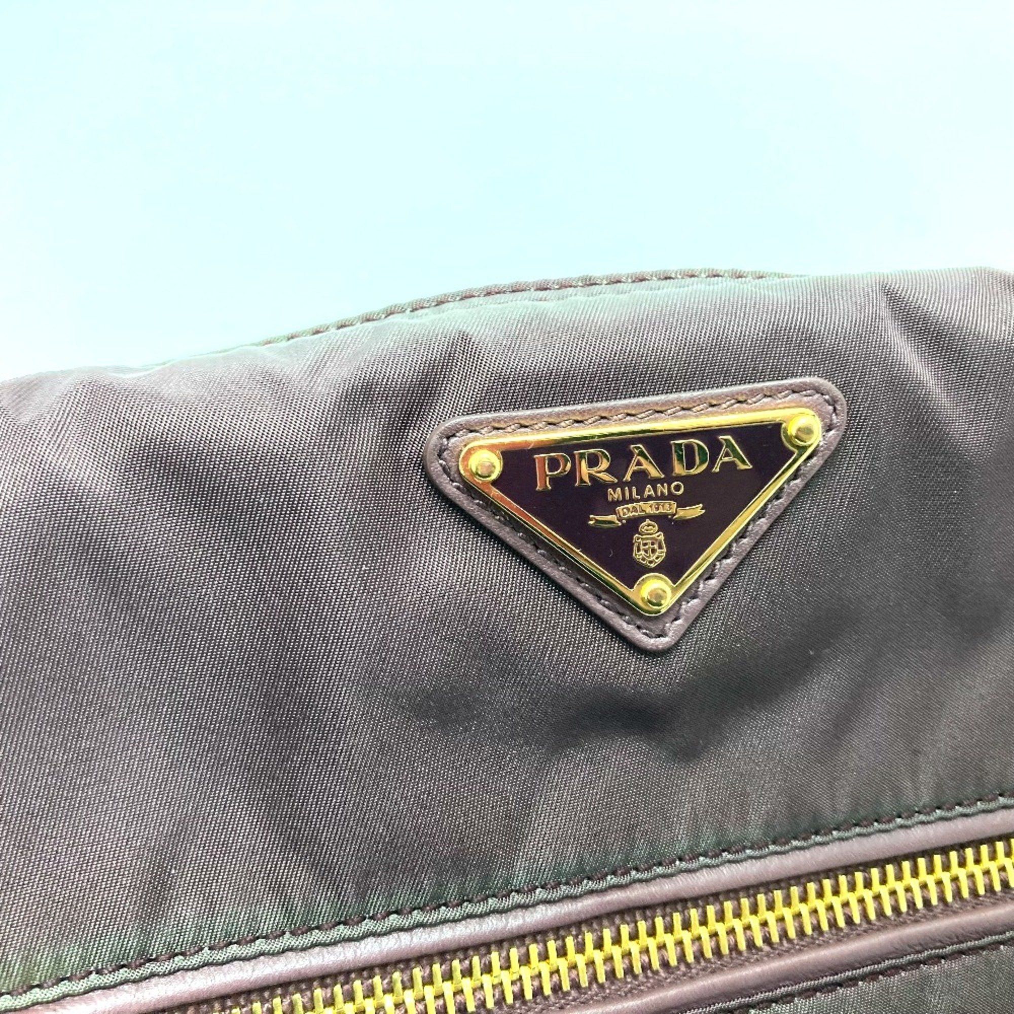 Prada PRADA BR4354 Logo Plate Bag Hand Bag Shoulder Bag Tote Bag purple Size ONE SIZE - 5 Thumbnail