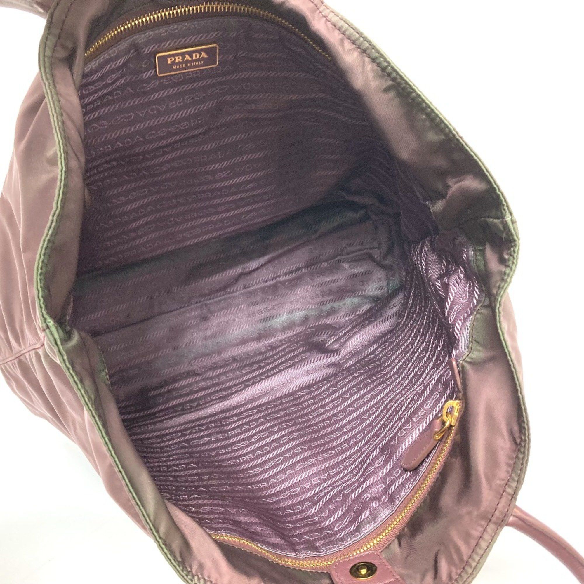 Prada PRADA BR4354 Logo Plate Bag Hand Bag Shoulder Bag Tote Bag purple Size ONE SIZE - 11 Thumbnail