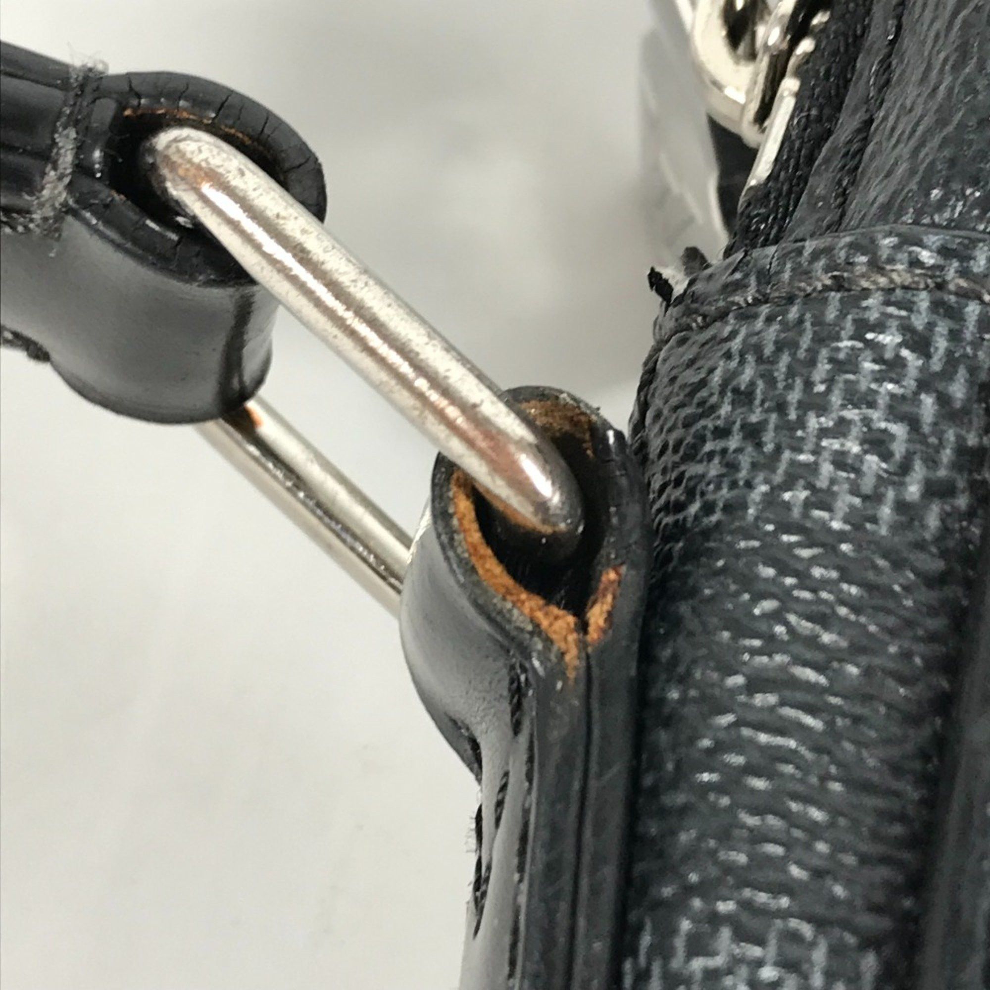 Louis Vuitton Louis Vuitton Damier Graphite Map Bag Crossbody Pochette Shoulder Bag Black Size ONE SIZE - 12 Thumbnail