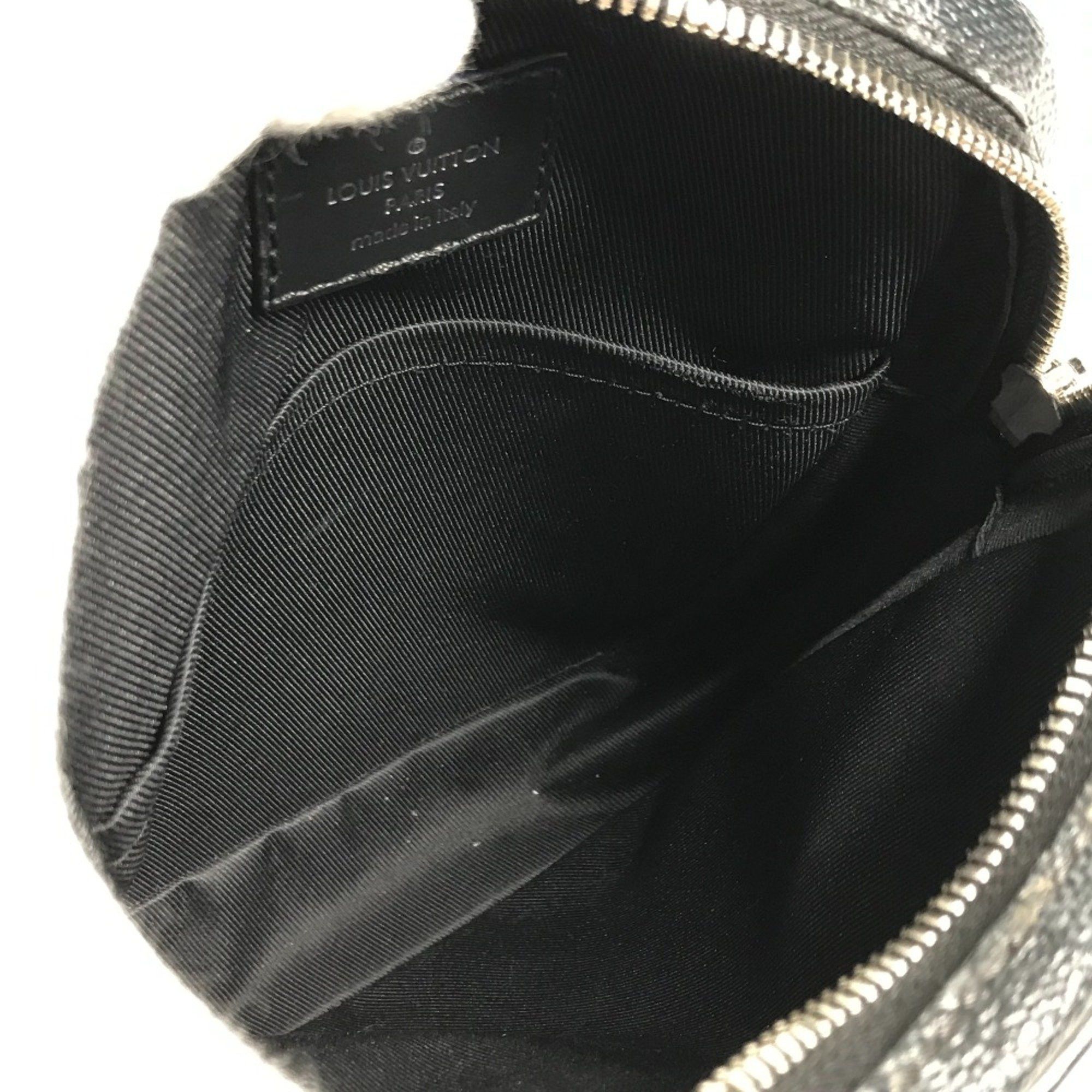 Louis Vuitton Louis Vuitton Damier Graphite Map Bag Crossbody Pochette Shoulder Bag Black Size ONE SIZE - 16 Thumbnail