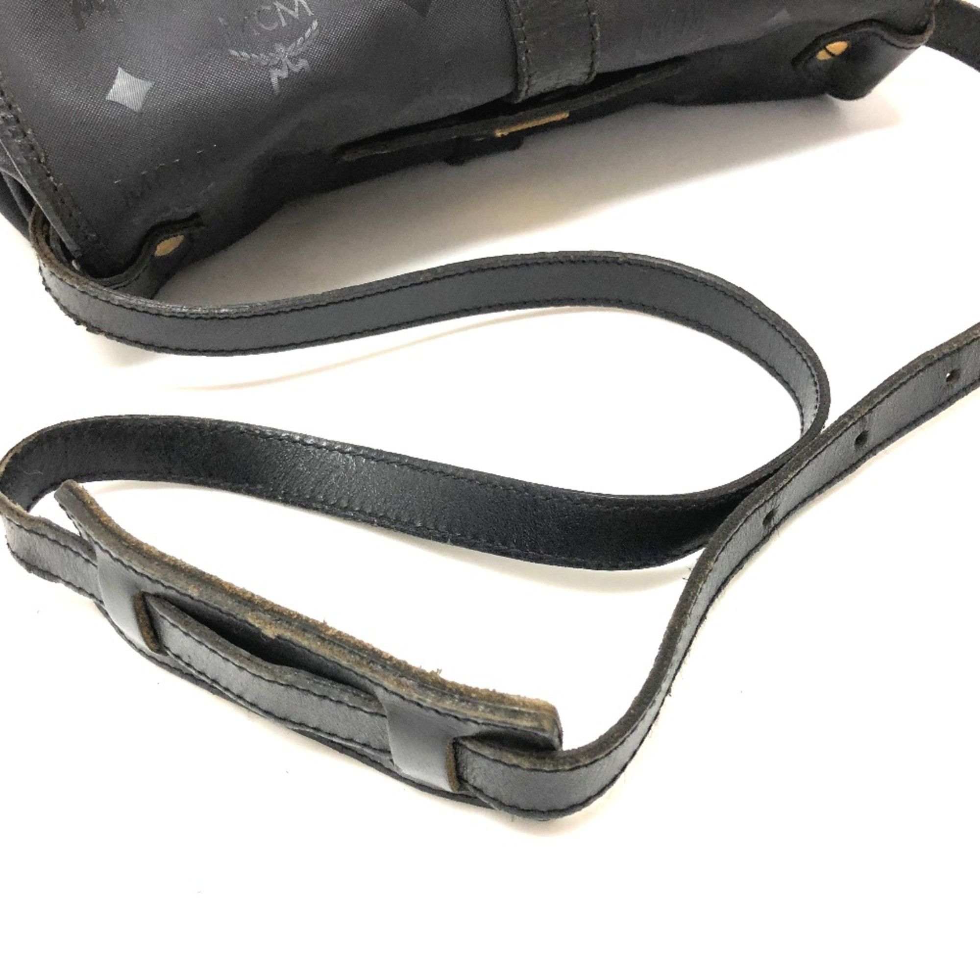MCM MCM Crossbody bag messenger bag Shoulder Bag Black Size ONE SIZE - 7 Thumbnail