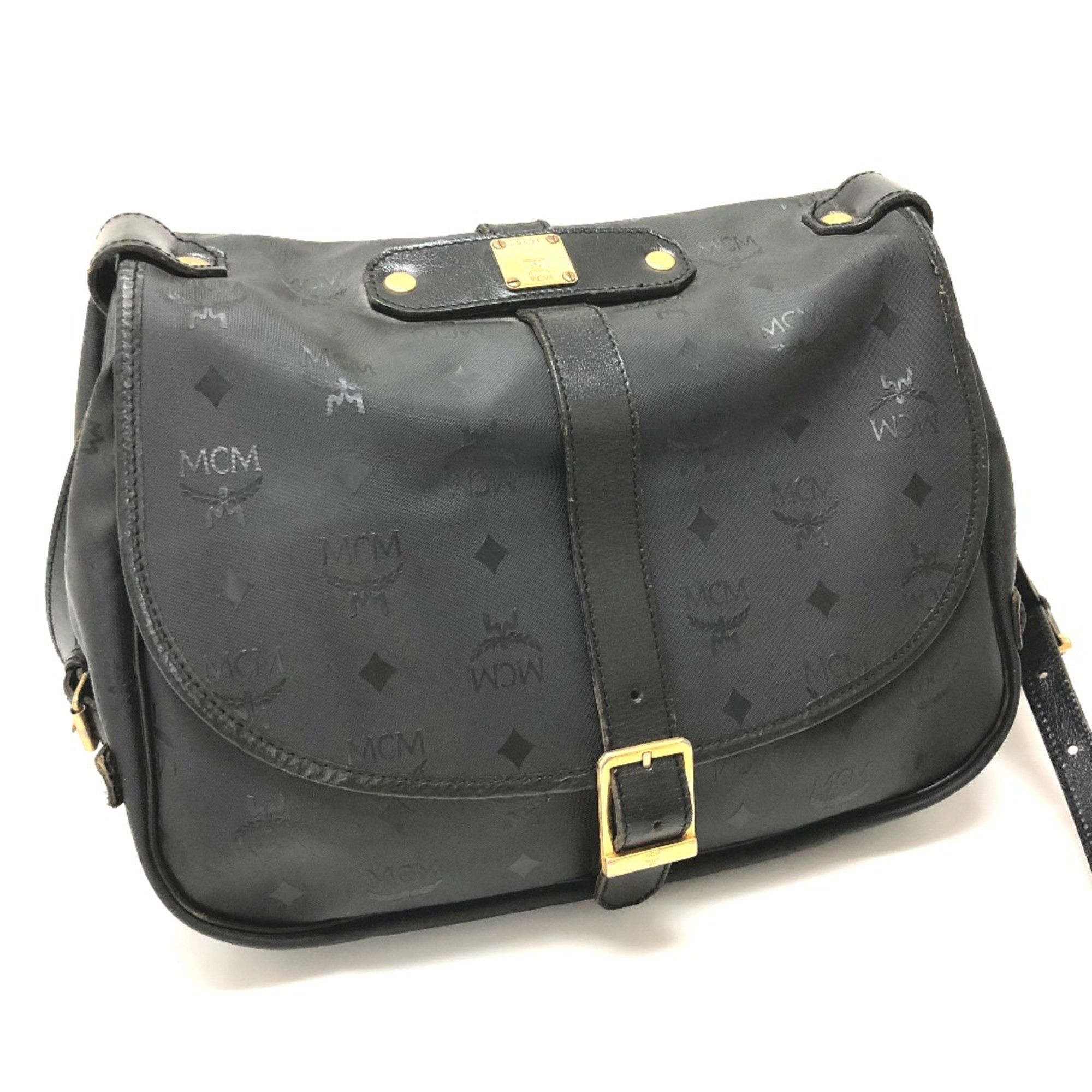 MCM MCM Crossbody bag messenger bag Shoulder Bag Black Size ONE SIZE - 11 Thumbnail