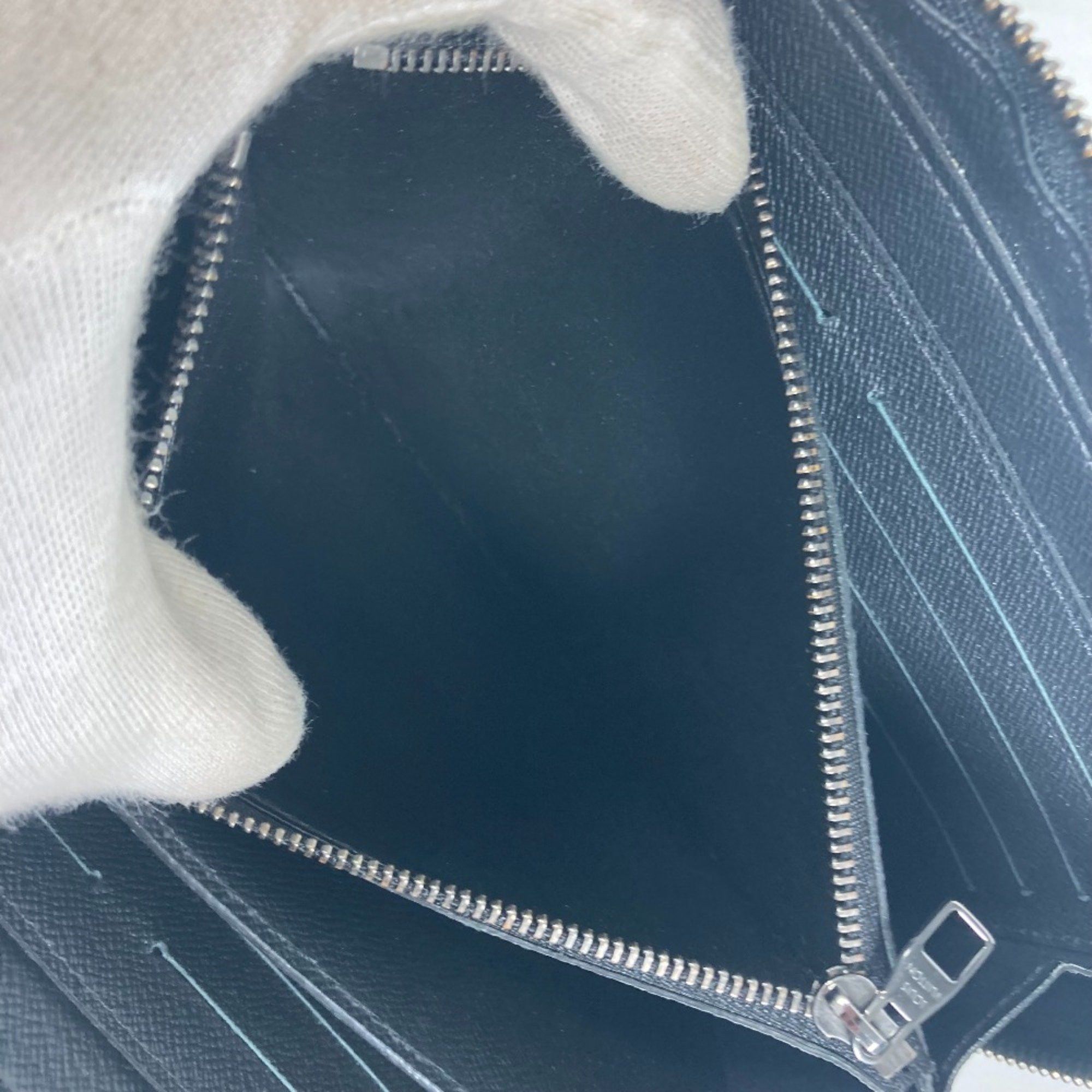 Louis Vuitton Louis Vuitton M61698 MonogramEclipse Bags Hand Bag Travel Cases Long Wallet Black Size ONE SIZE - 14 Thumbnail