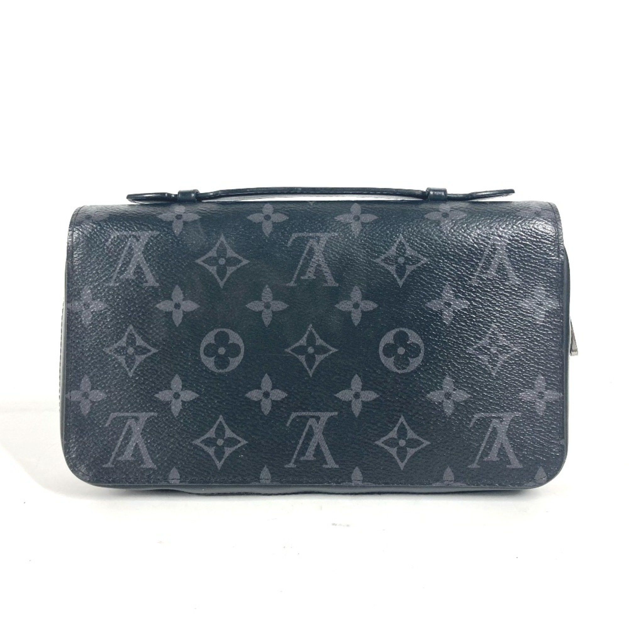 Louis Vuitton Louis Vuitton M61698 MonogramEclipse Bags Hand Bag Travel Cases Long Wallet Black Size ONE SIZE - 2 Thumbnail