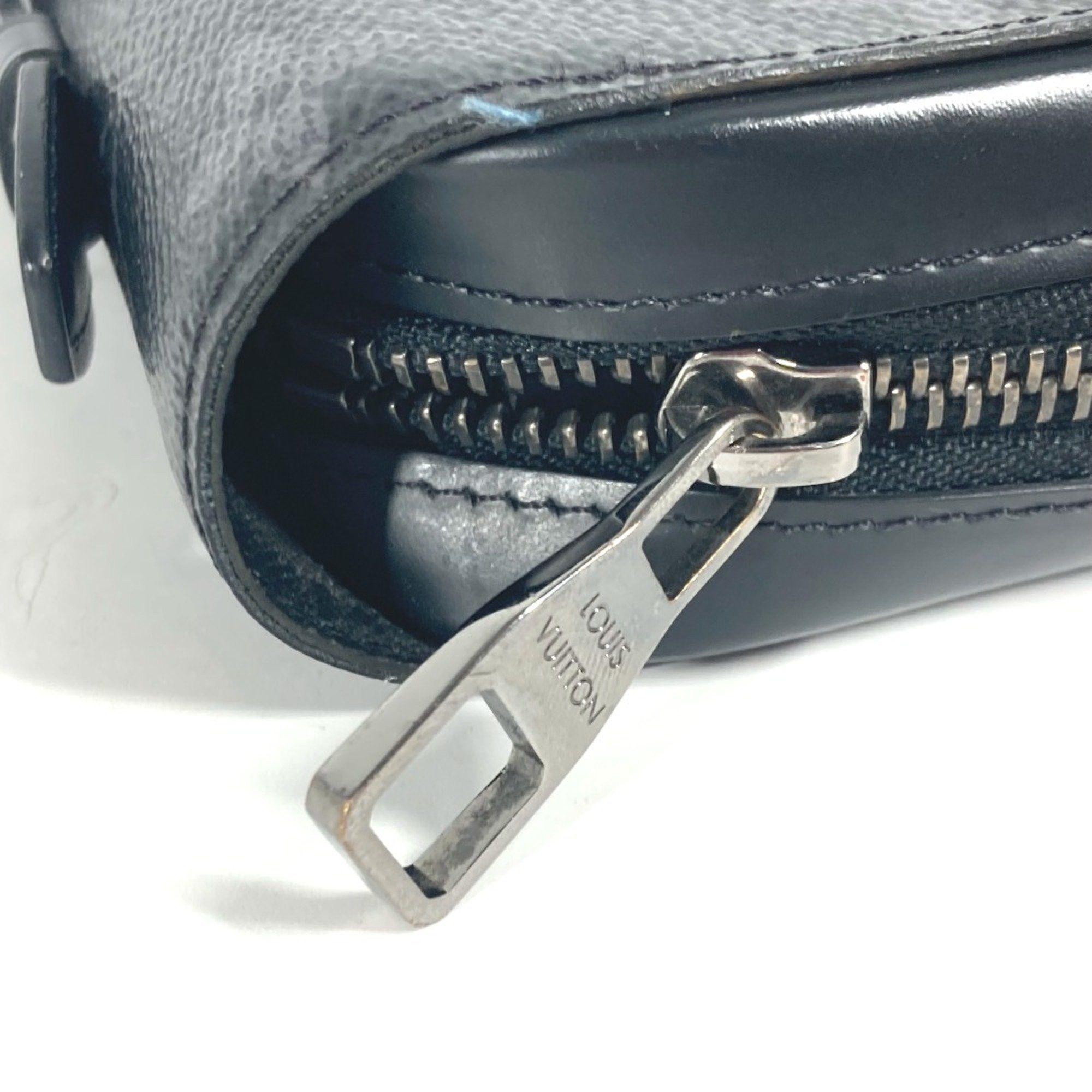 Louis Vuitton Louis Vuitton M61698 MonogramEclipse Bags Hand Bag Travel Cases Long Wallet Black Size ONE SIZE - 6 Thumbnail