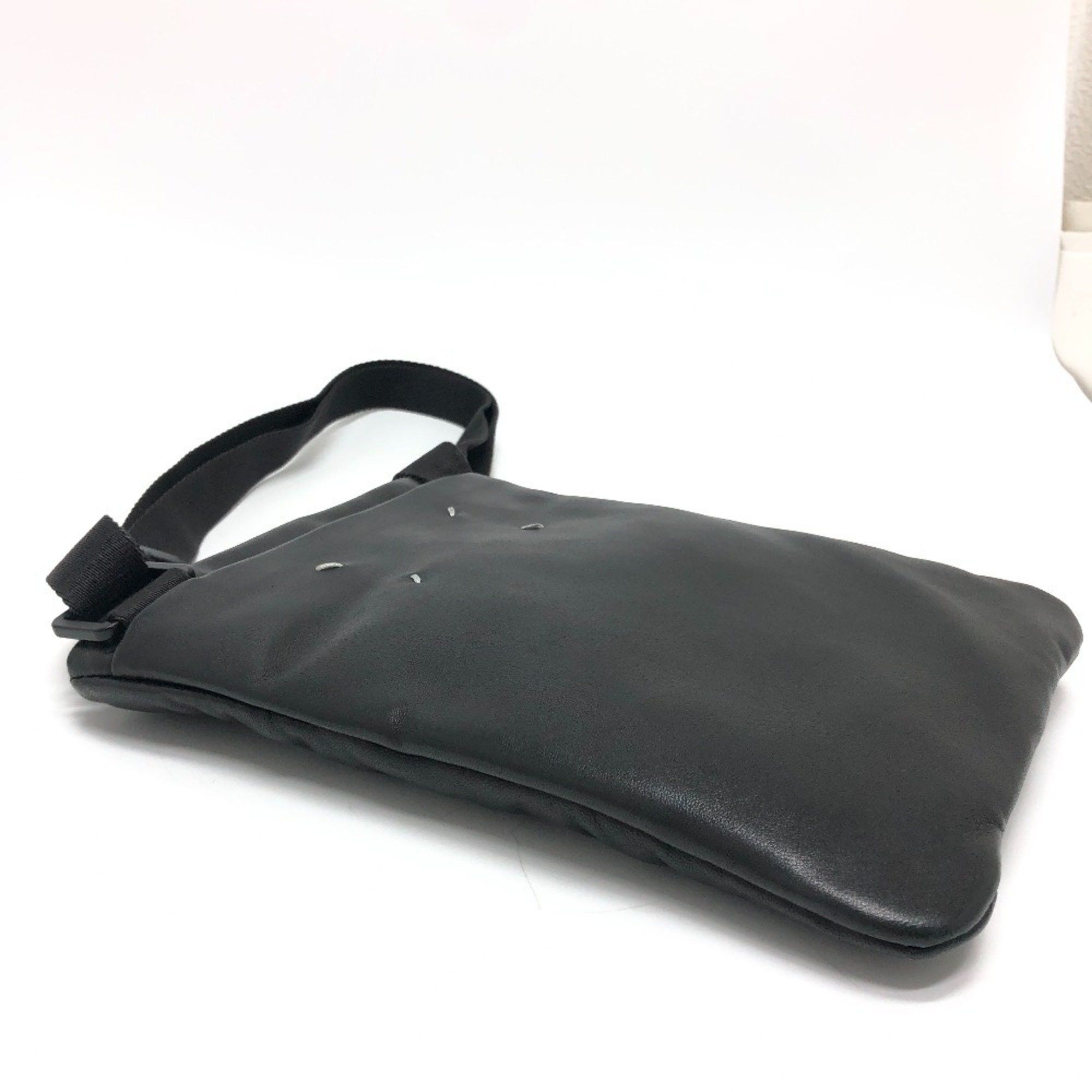 Maison Margiela Maison Margiela Mini Pochette Crossbody Shoulder Bag Black Size ONE SIZE - 5 Thumbnail