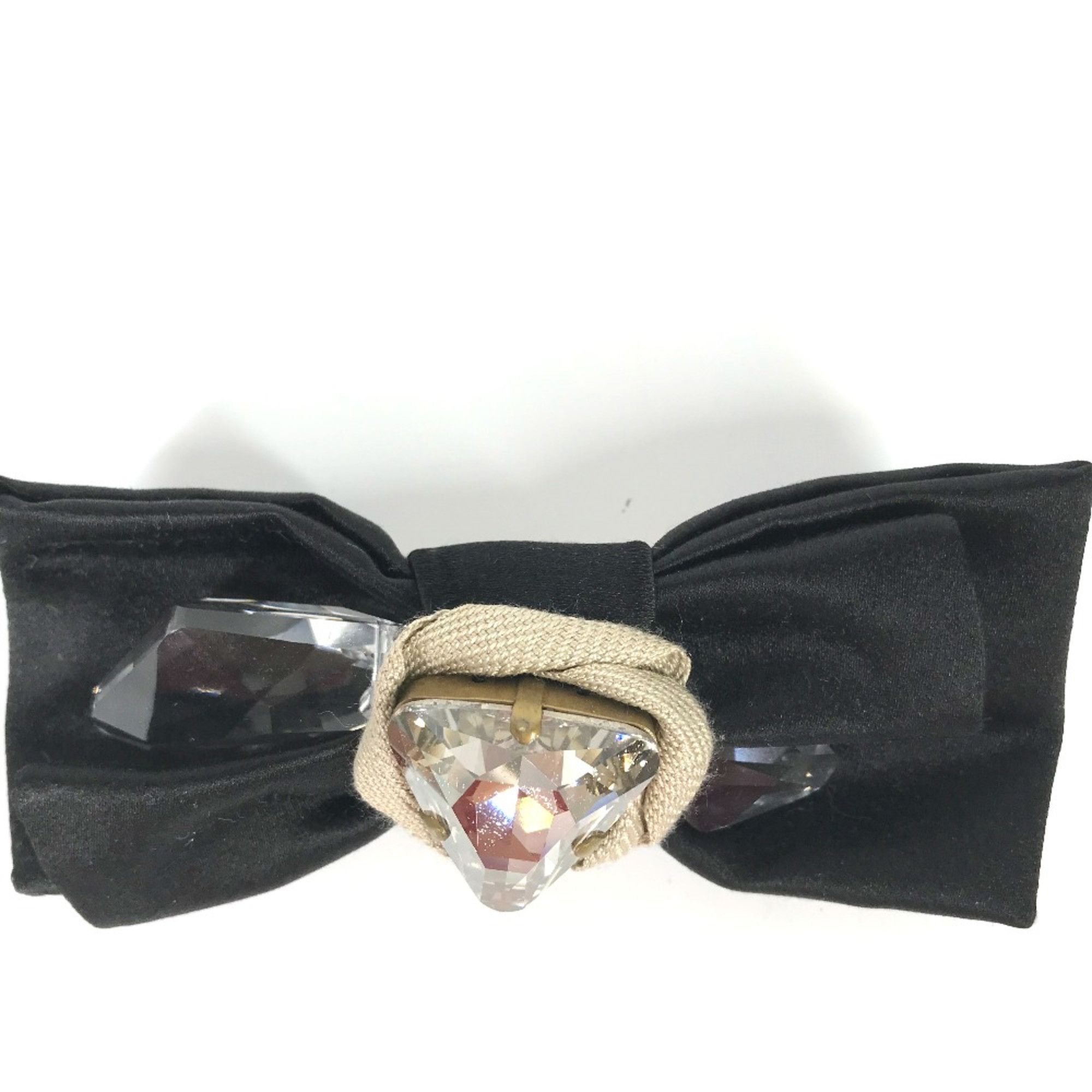 Miu Miu Miu Miu 5AJD36 Accessories Brooch Black Size ONE SIZE - 4 Thumbnail