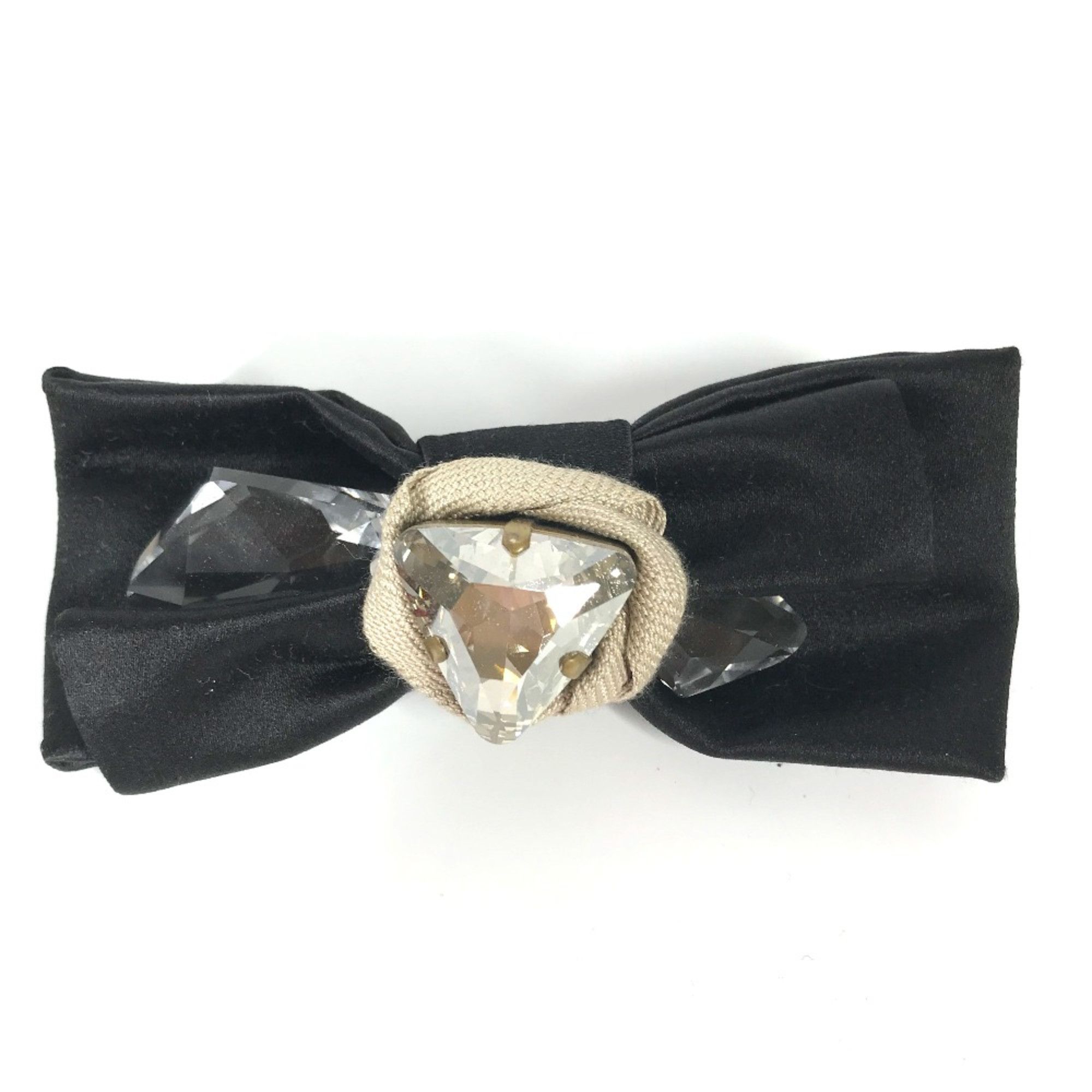 Miu Miu Miu Miu 5AJD36 Accessories Brooch Black Size ONE SIZE - 3 Thumbnail