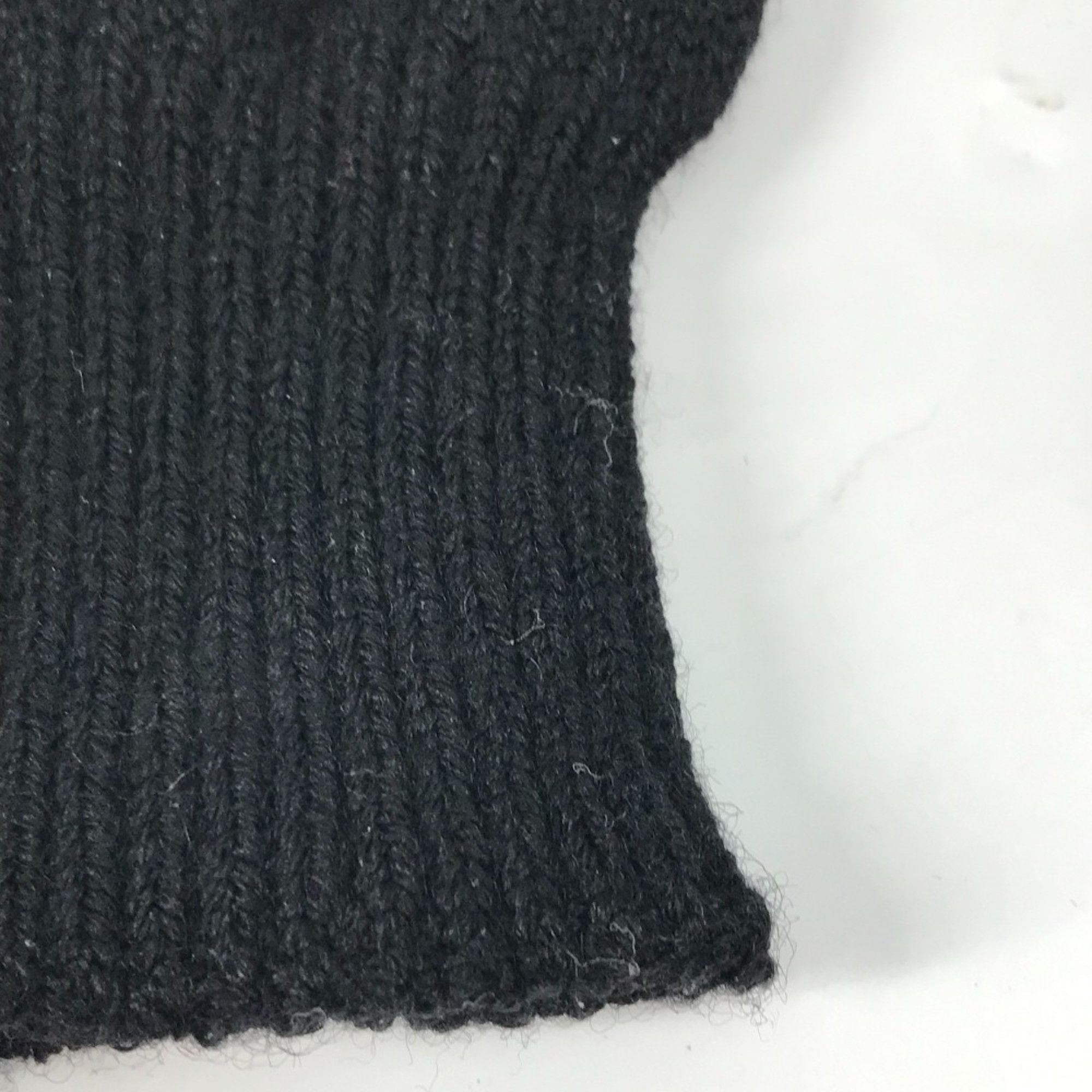 Moncler Moncler gloves Glove Black White Size ONE SIZE - 5 Thumbnail