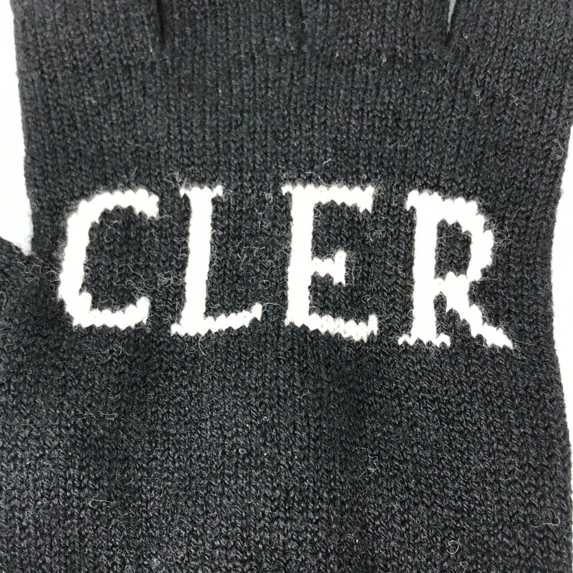 Moncler Moncler gloves Glove Black White Size ONE SIZE - 3 Thumbnail