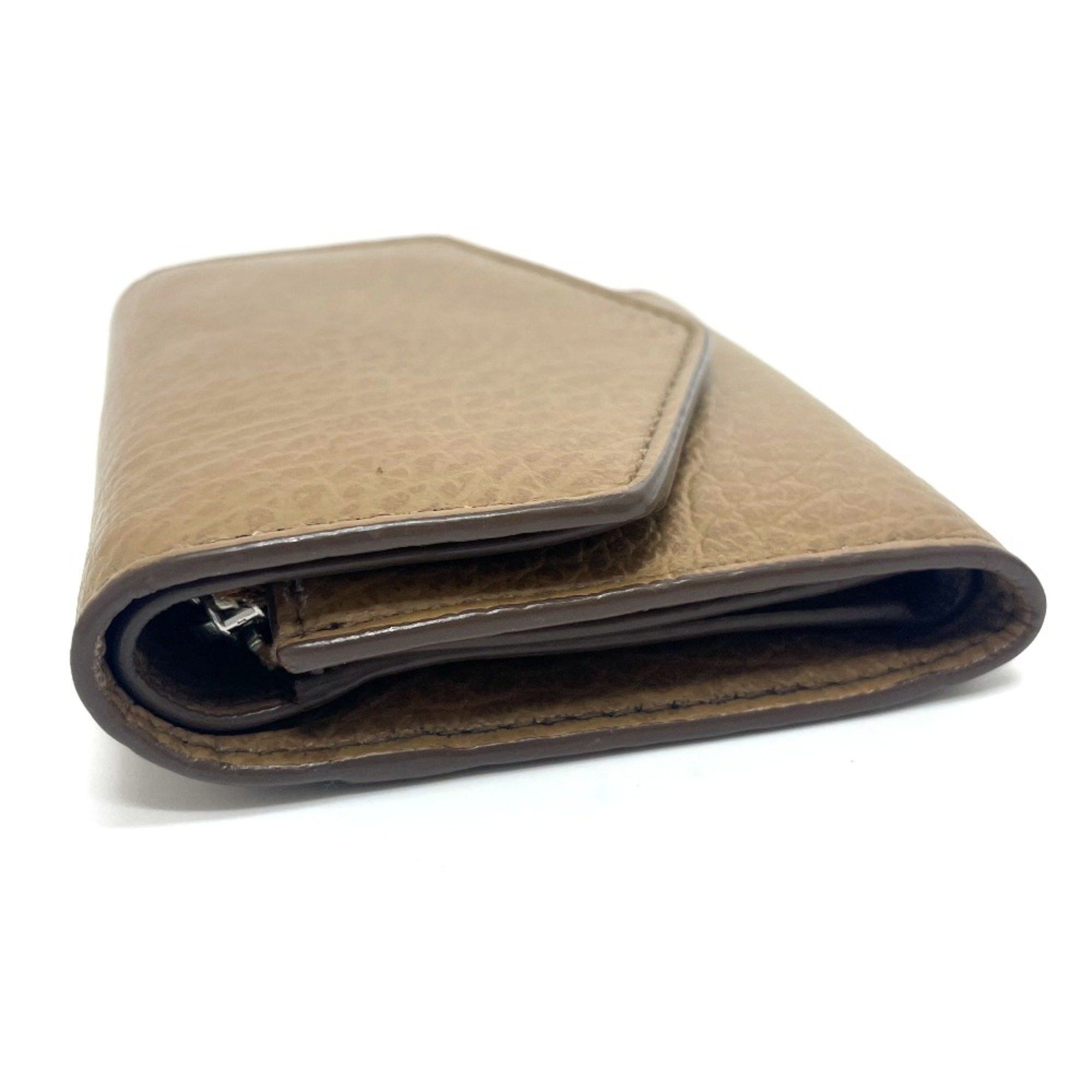 Maison Margiela Maison Margiela S56UI0136 Trifold wallet BeigeBased Size ONE SIZE - 10 Thumbnail