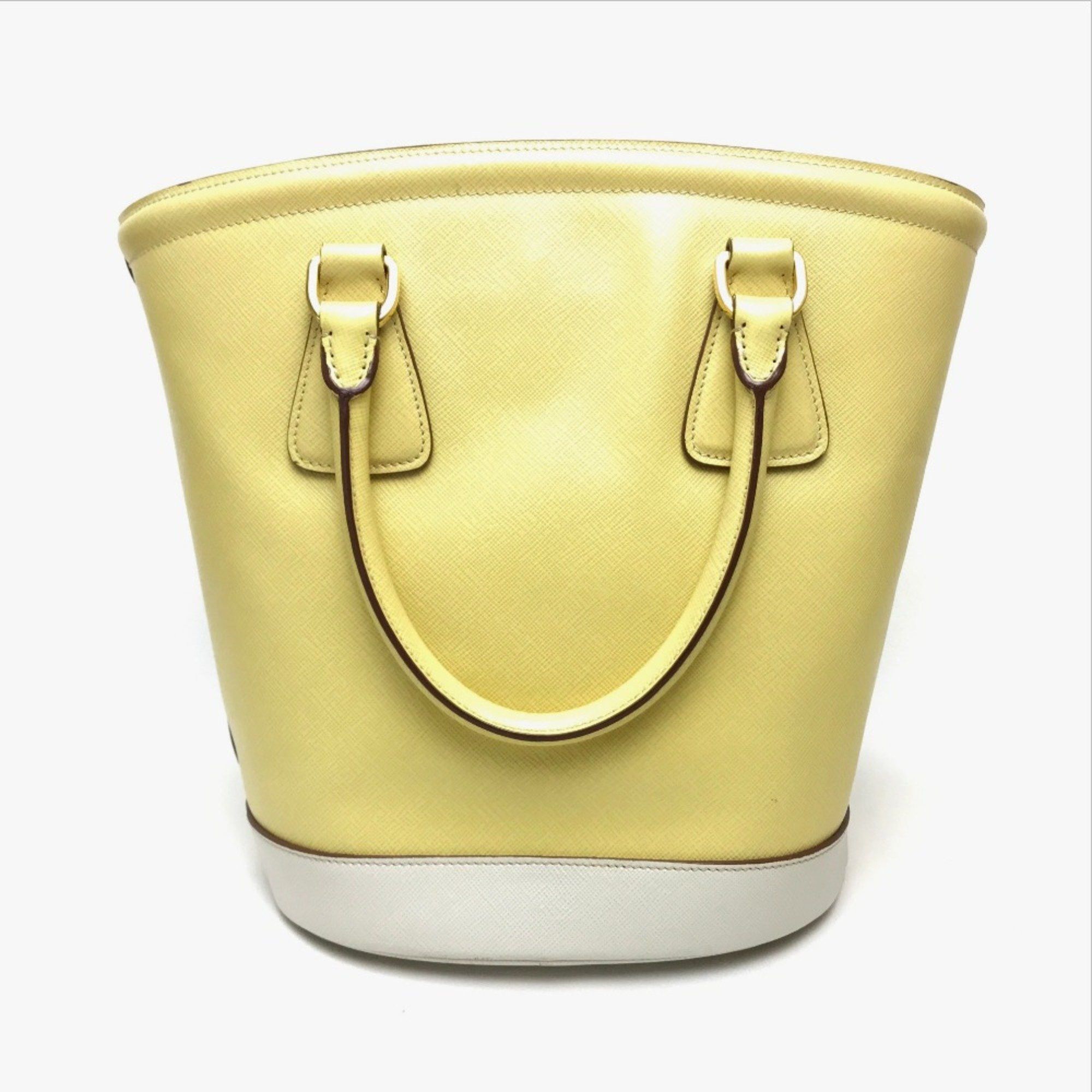 Prada PRADA B2442B Bag 2WAY Shoulder Bag yellow Off White Size ONE SIZE - 2 Thumbnail
