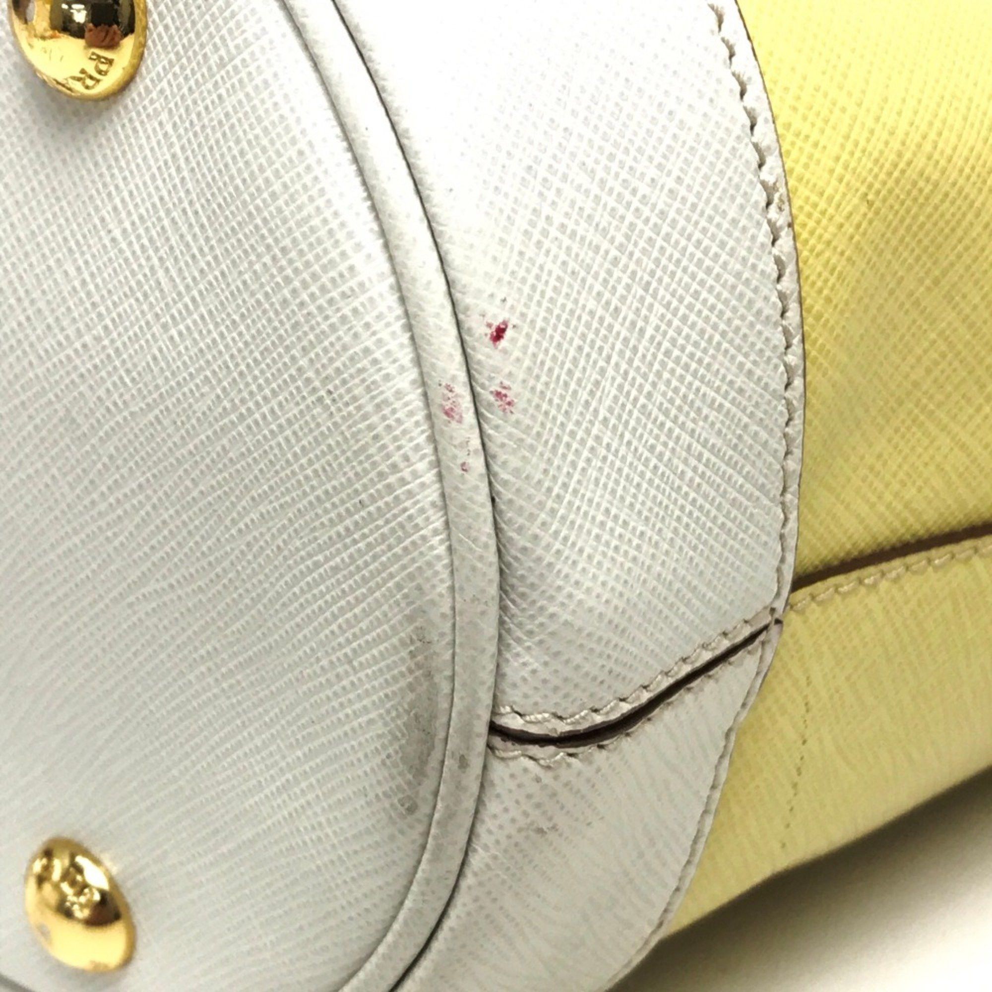 Prada PRADA B2442B Bag 2WAY Shoulder Bag yellow Off White Size ONE SIZE - 5 Thumbnail