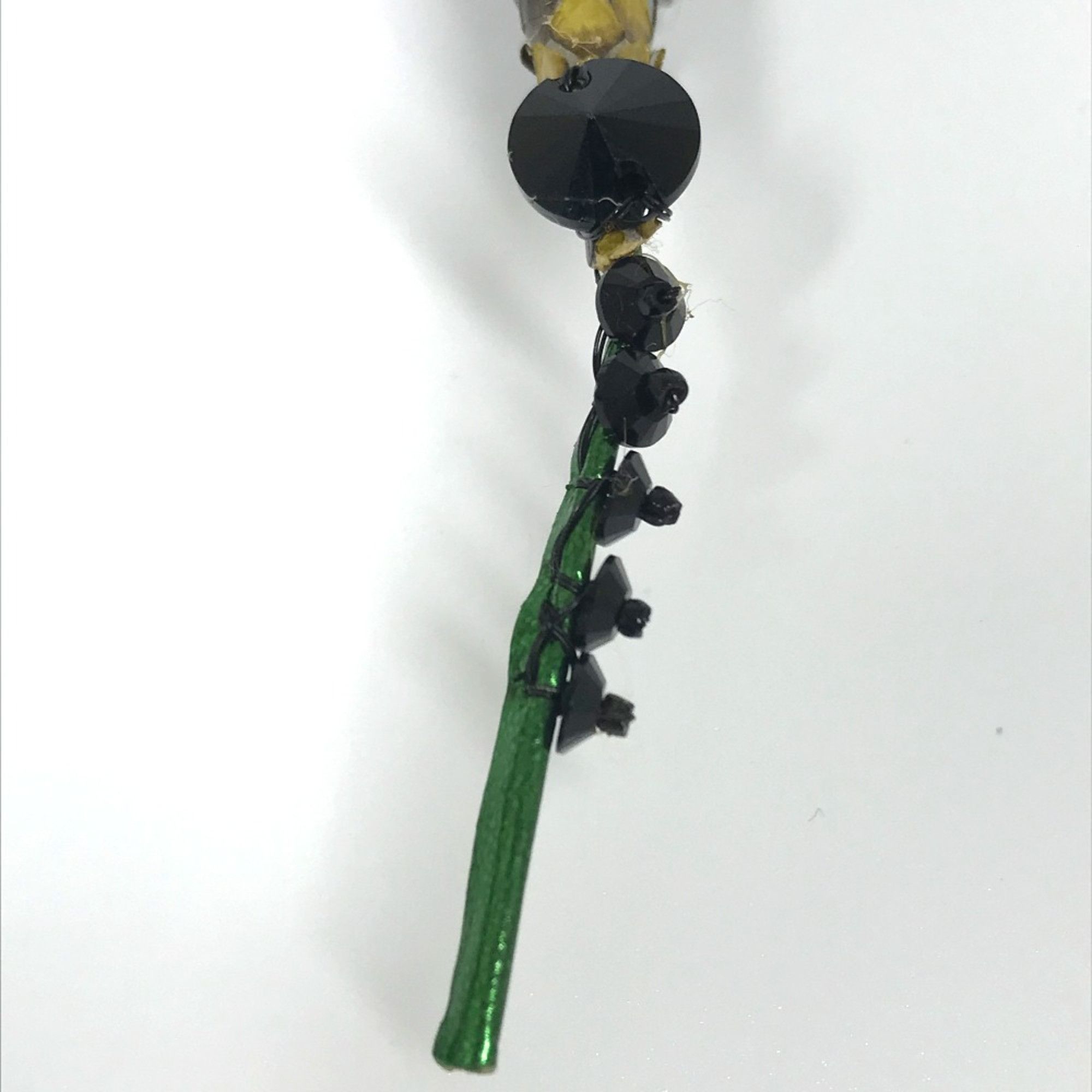 Miu Miu Miu Miu Dragonfly Accessories Brooch Green x pink Size ONE SIZE - 8 Thumbnail