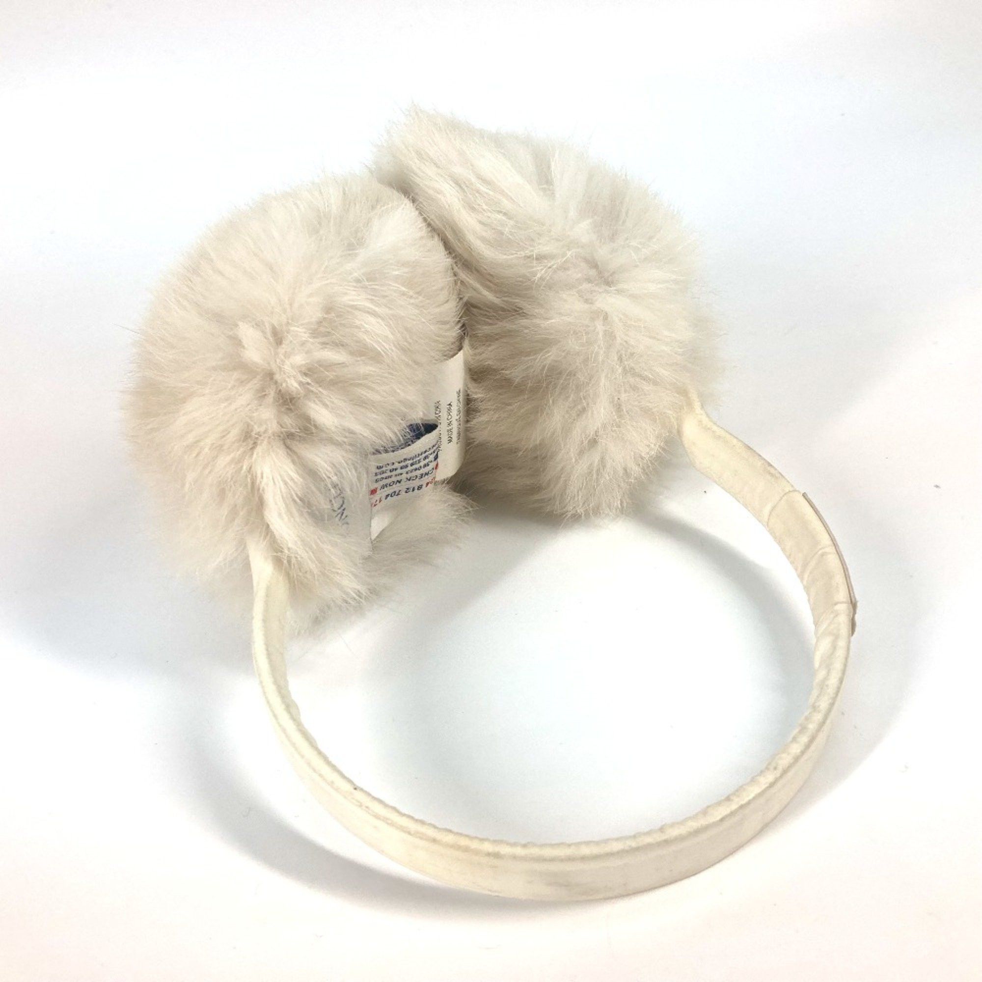 Moncler Moncler ear muffler ear warmer Earmuff White Size ONE SIZE - 4 Thumbnail