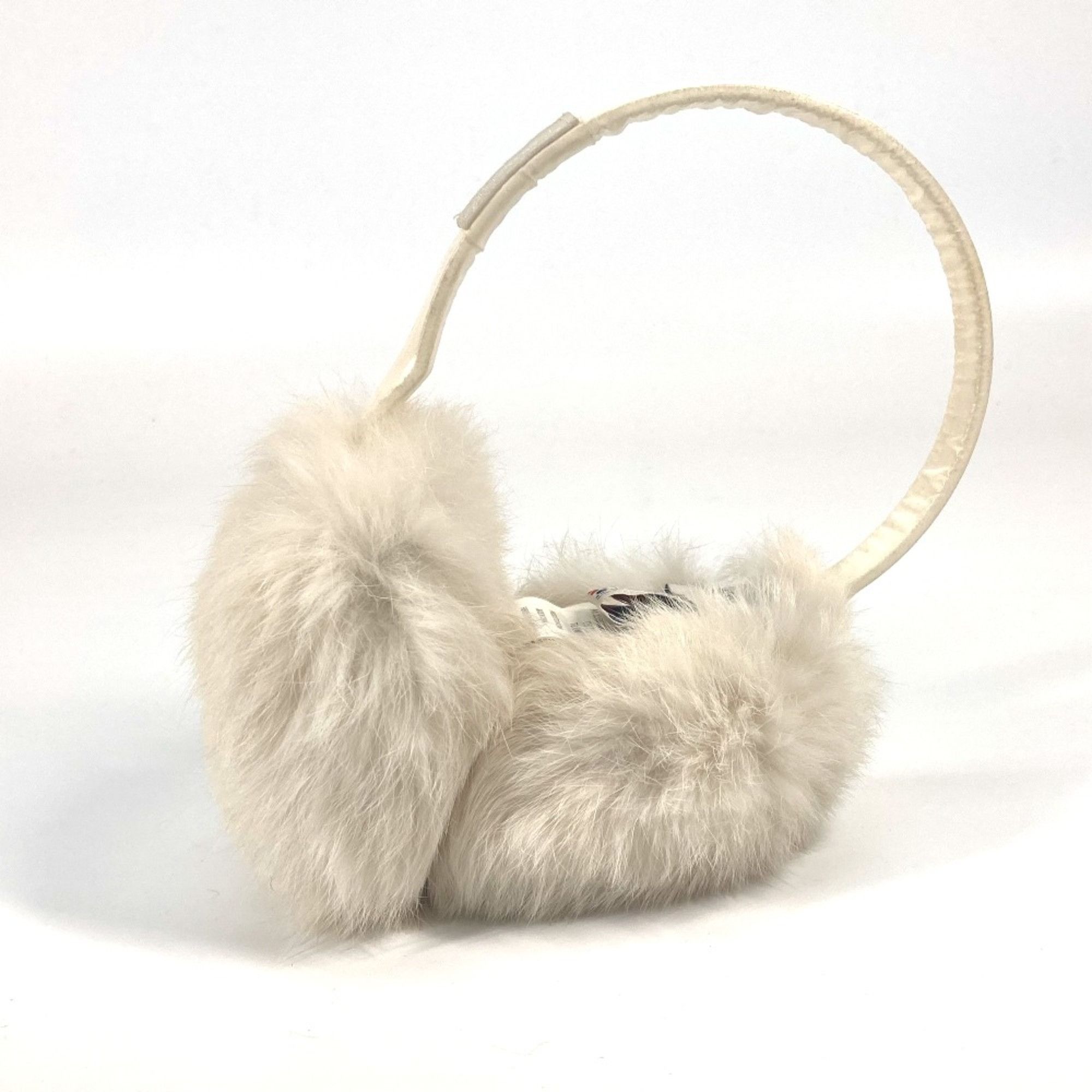 Moncler Moncler ear muffler ear warmer Earmuff White Size ONE SIZE - 2 Thumbnail