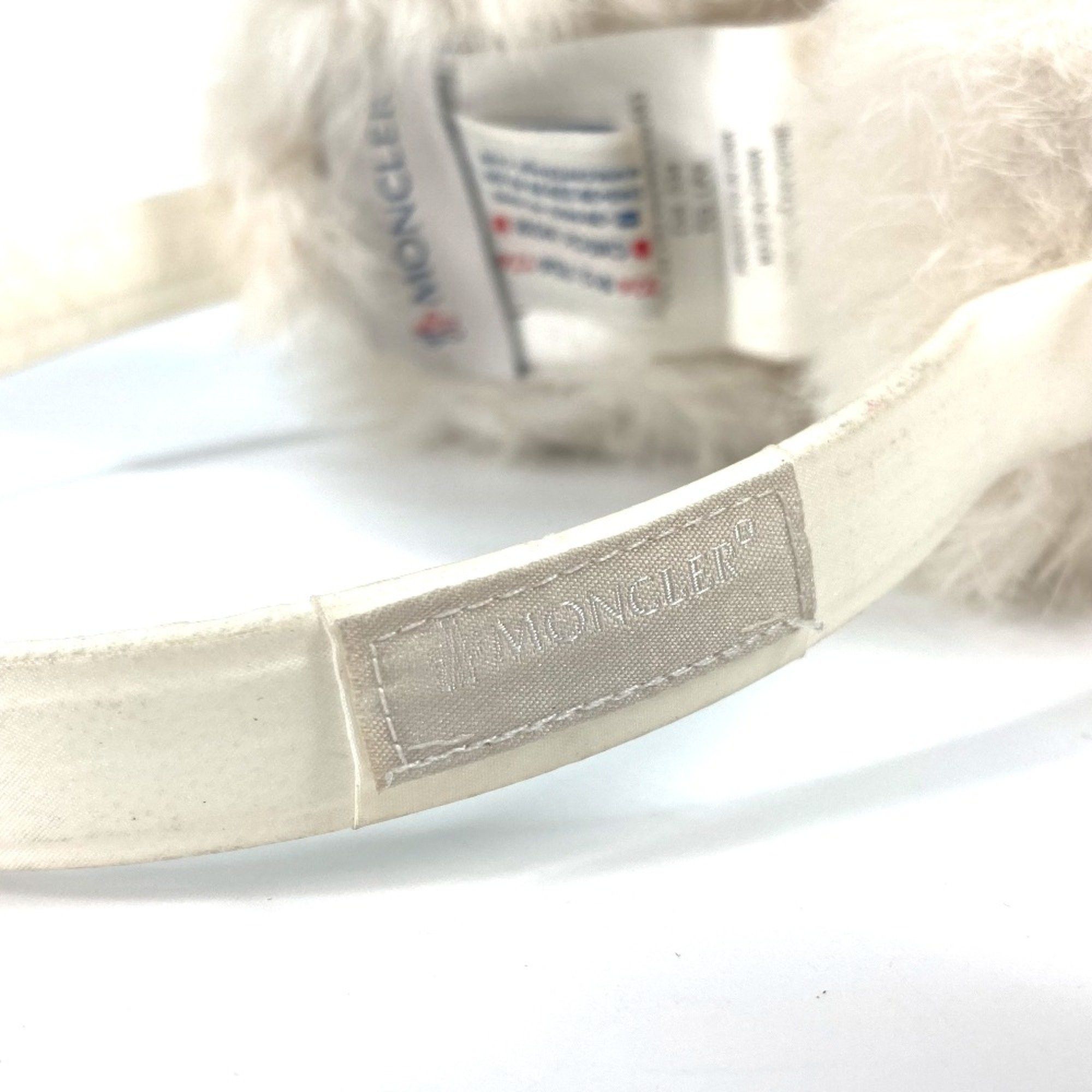 Moncler Moncler ear muffler ear warmer Earmuff White Size ONE SIZE - 5 Thumbnail
