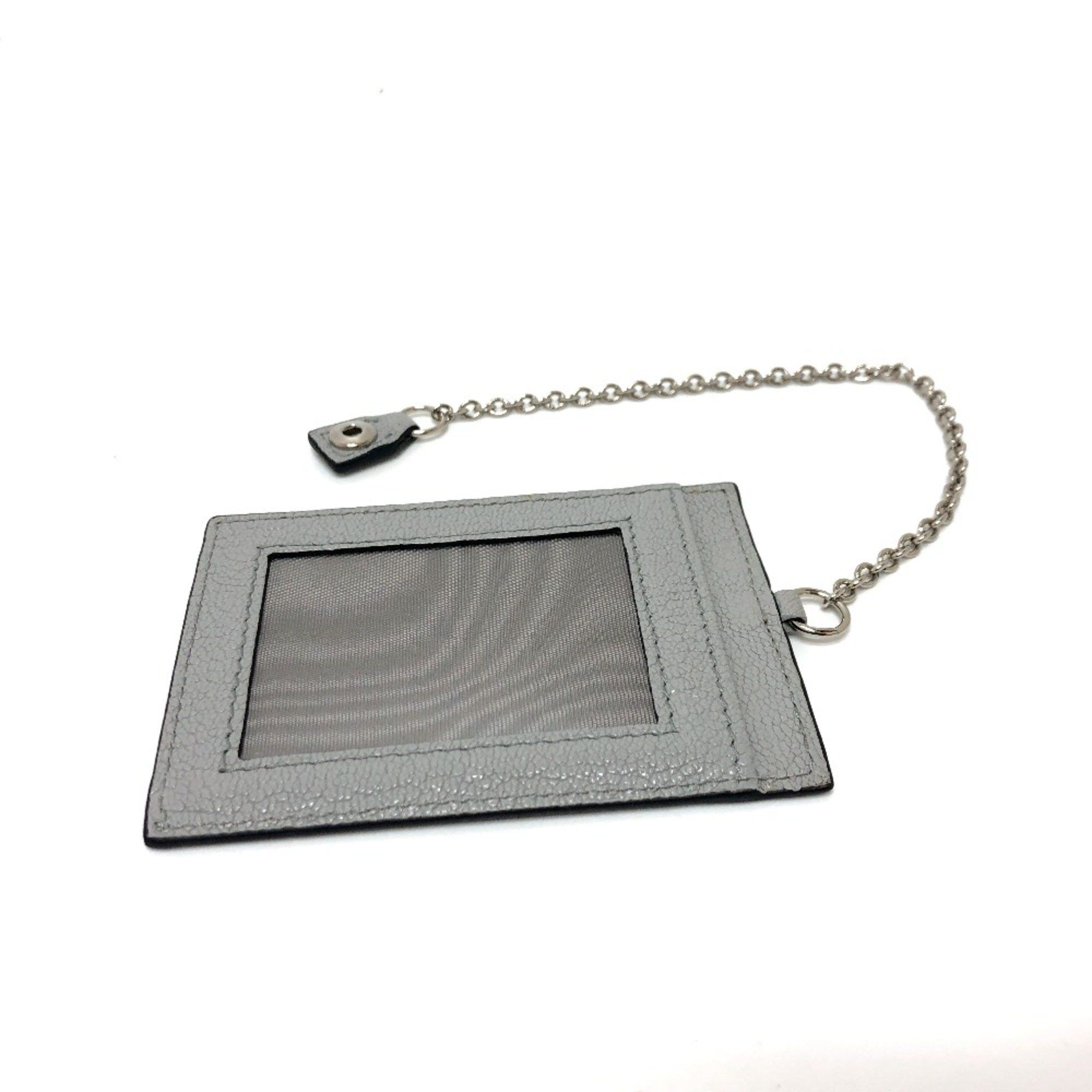 Miu Miu Miu Miu 5MH109 logo Bifold Long Wallet gray Black/SilverHardware Size ONE SIZE - 12 Thumbnail