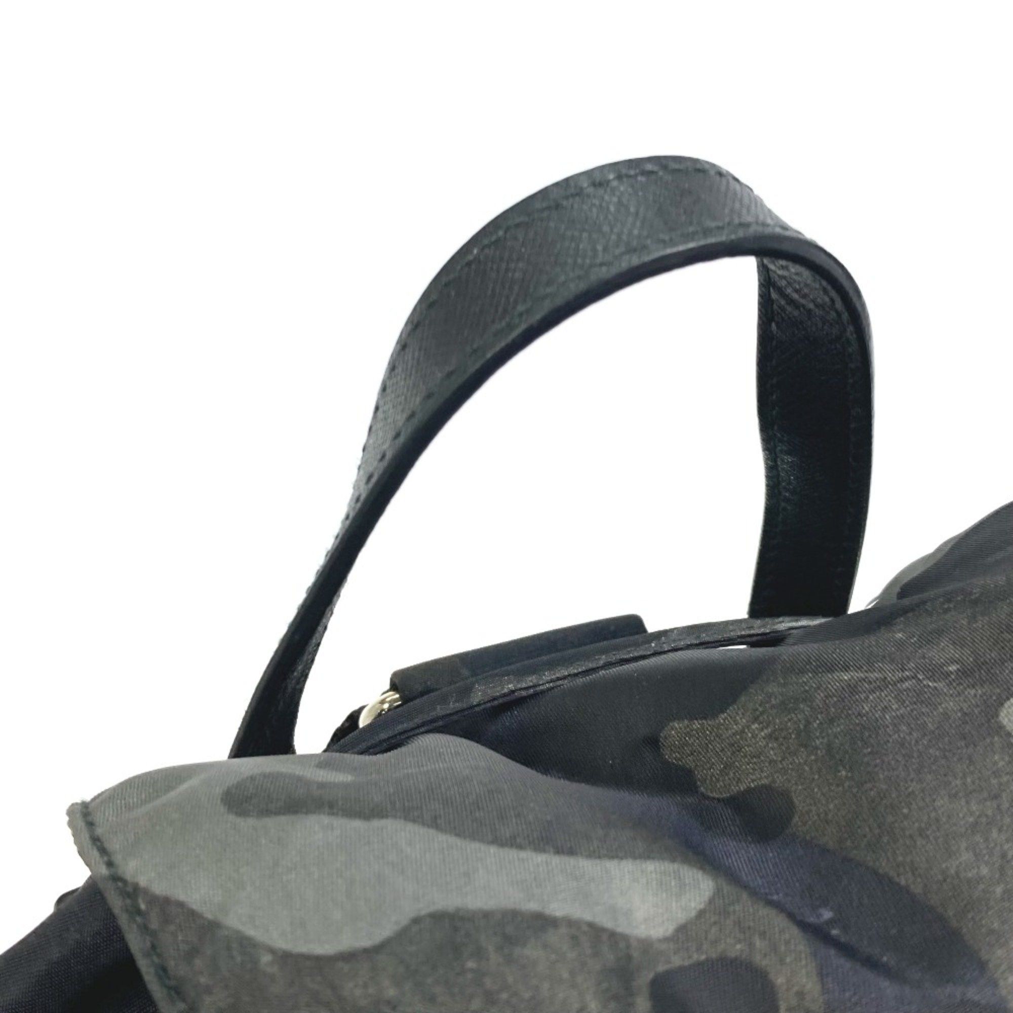 Prada PRADA triangle logo triangle logo Backpack Backpack Green Size ONE SIZE - 5 Thumbnail