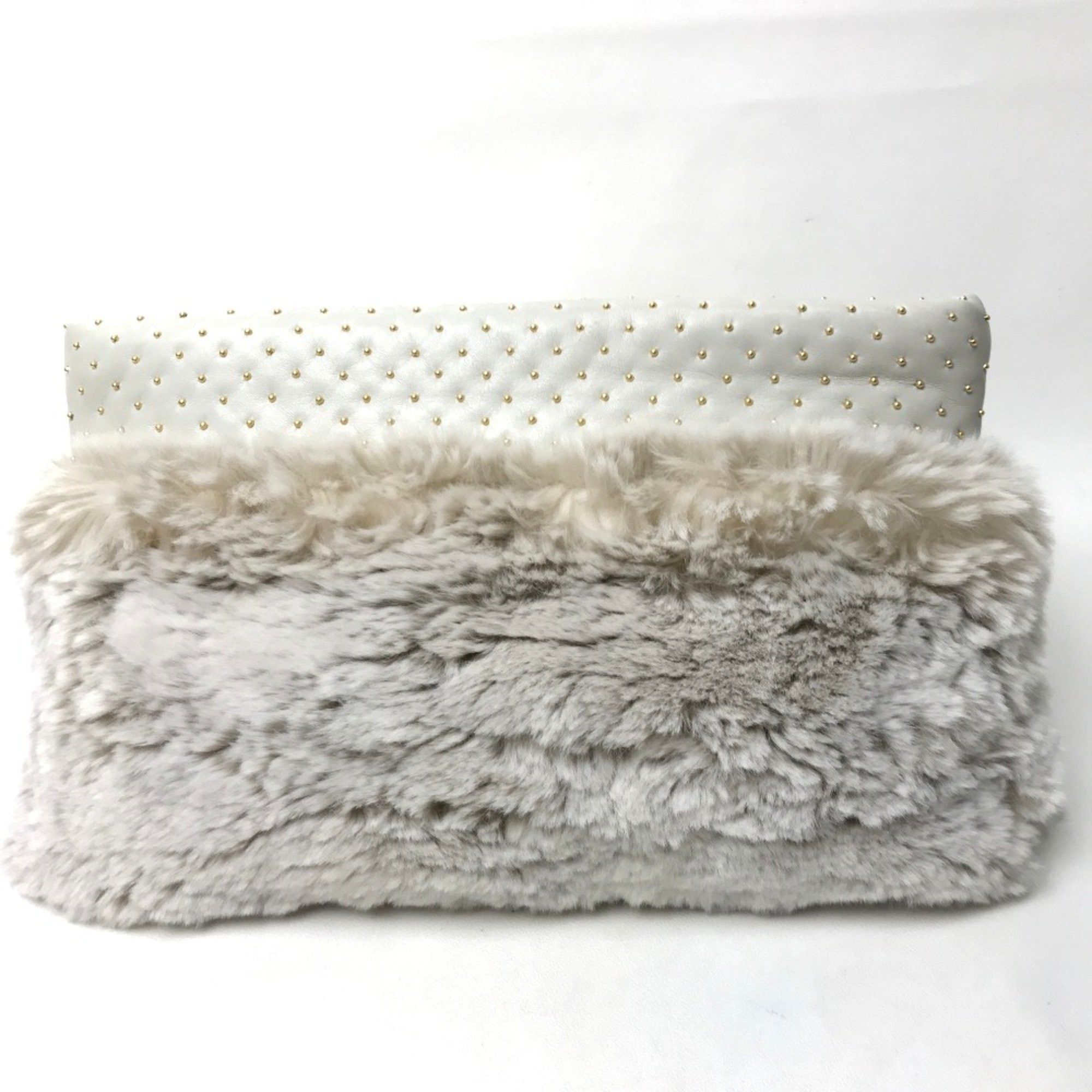 Prada PRADA bag party bag Clutch bag Off White Size ONE SIZE - 2 Thumbnail