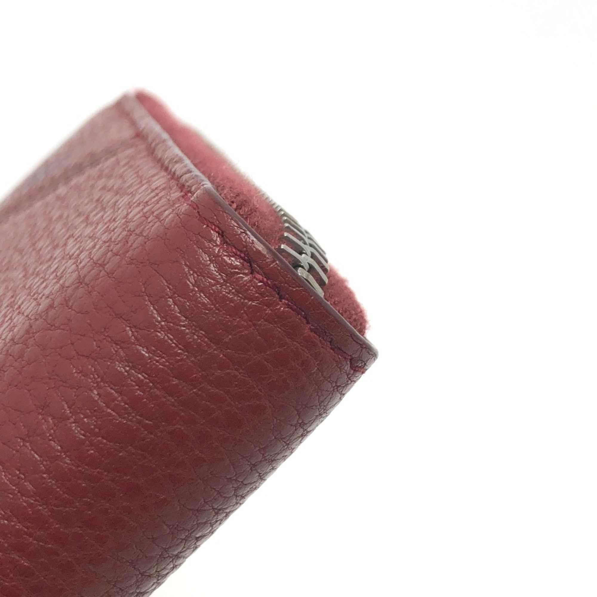 Prada PRADA 2ML317 Logo gradient Wallet Long Wallet RedBased SilverHardware Size ONE SIZE - 5 Thumbnail