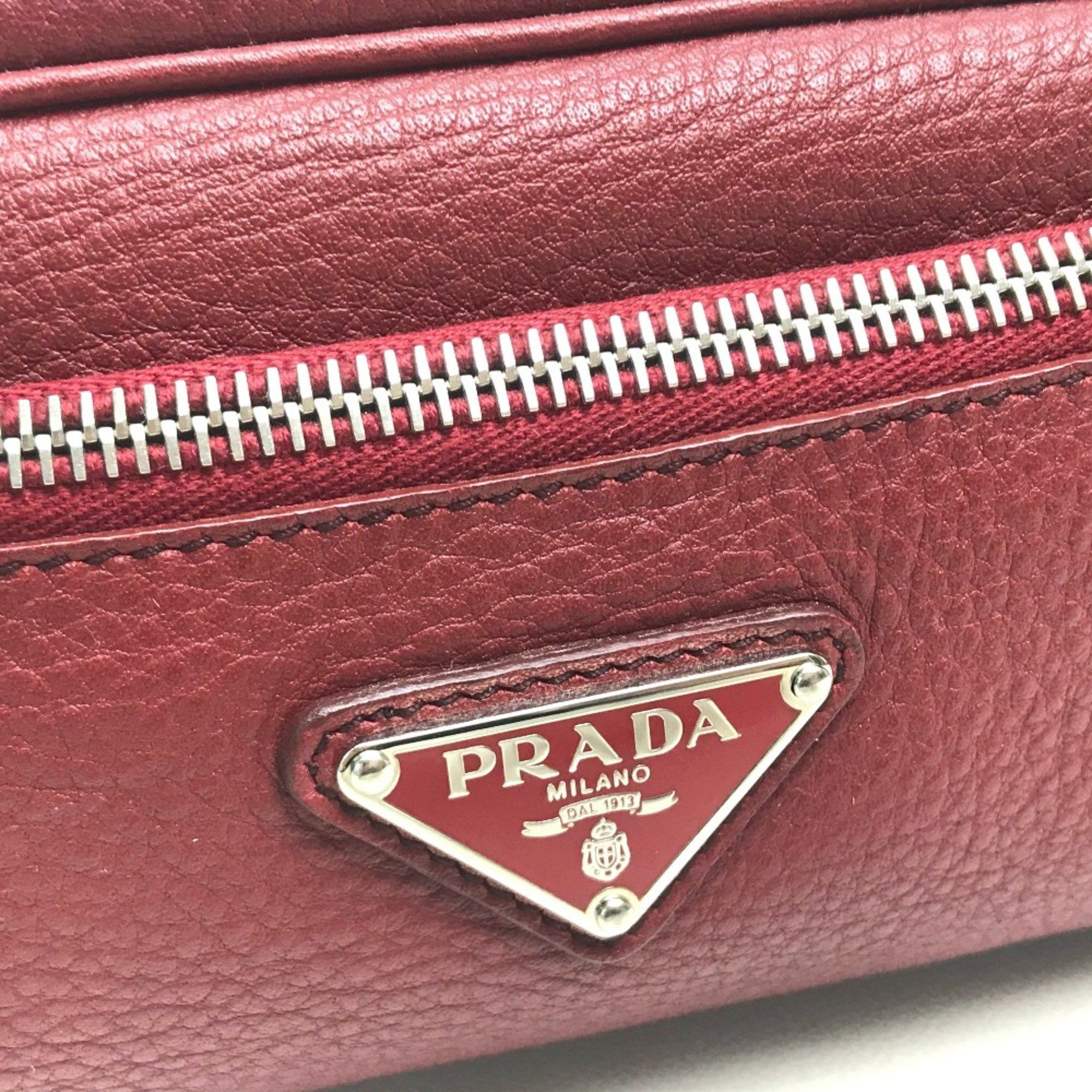 Prada PRADA accessory case Pouch Red Size ONE SIZE - 5 Thumbnail