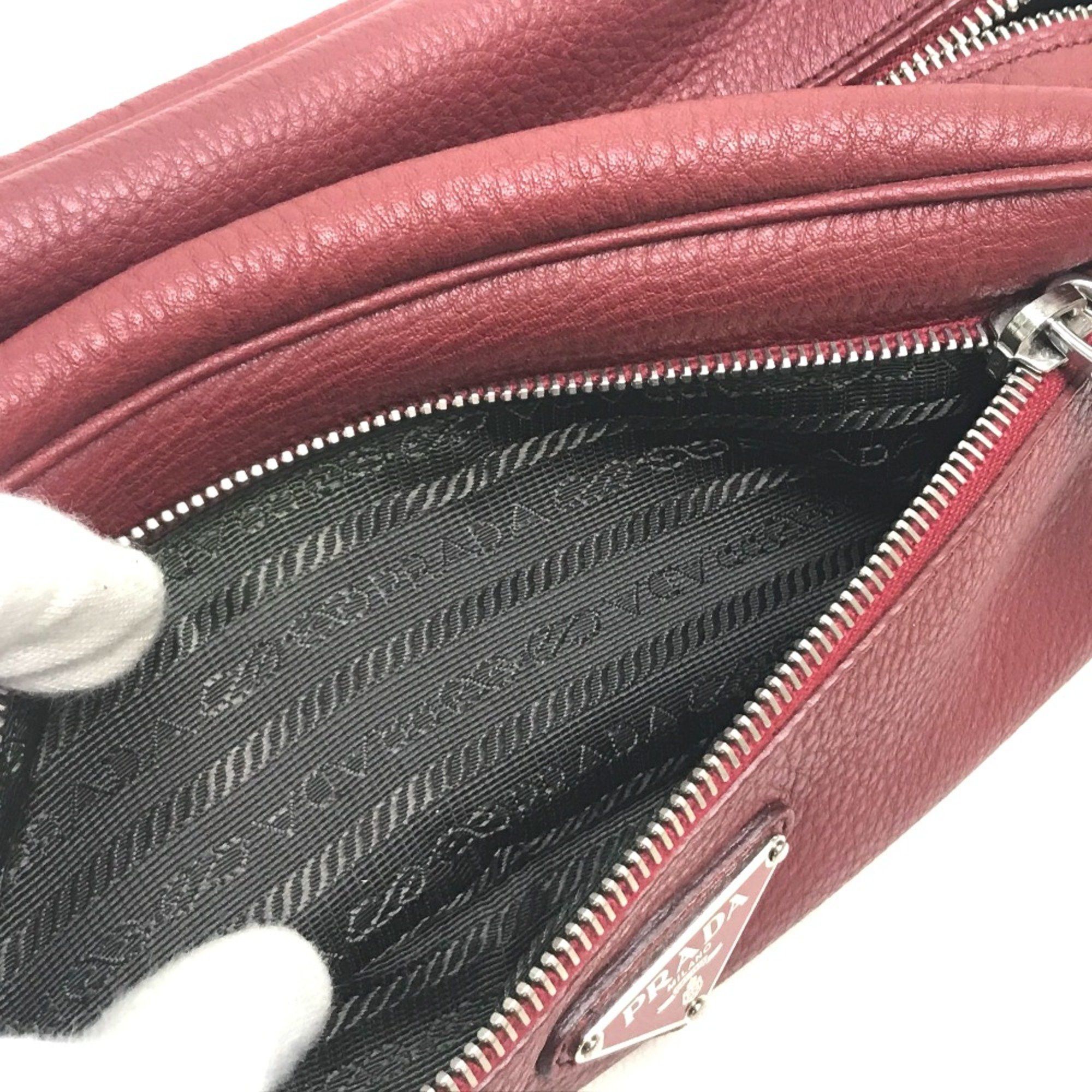 Prada PRADA accessory case Pouch Red Size ONE SIZE - 9 Thumbnail