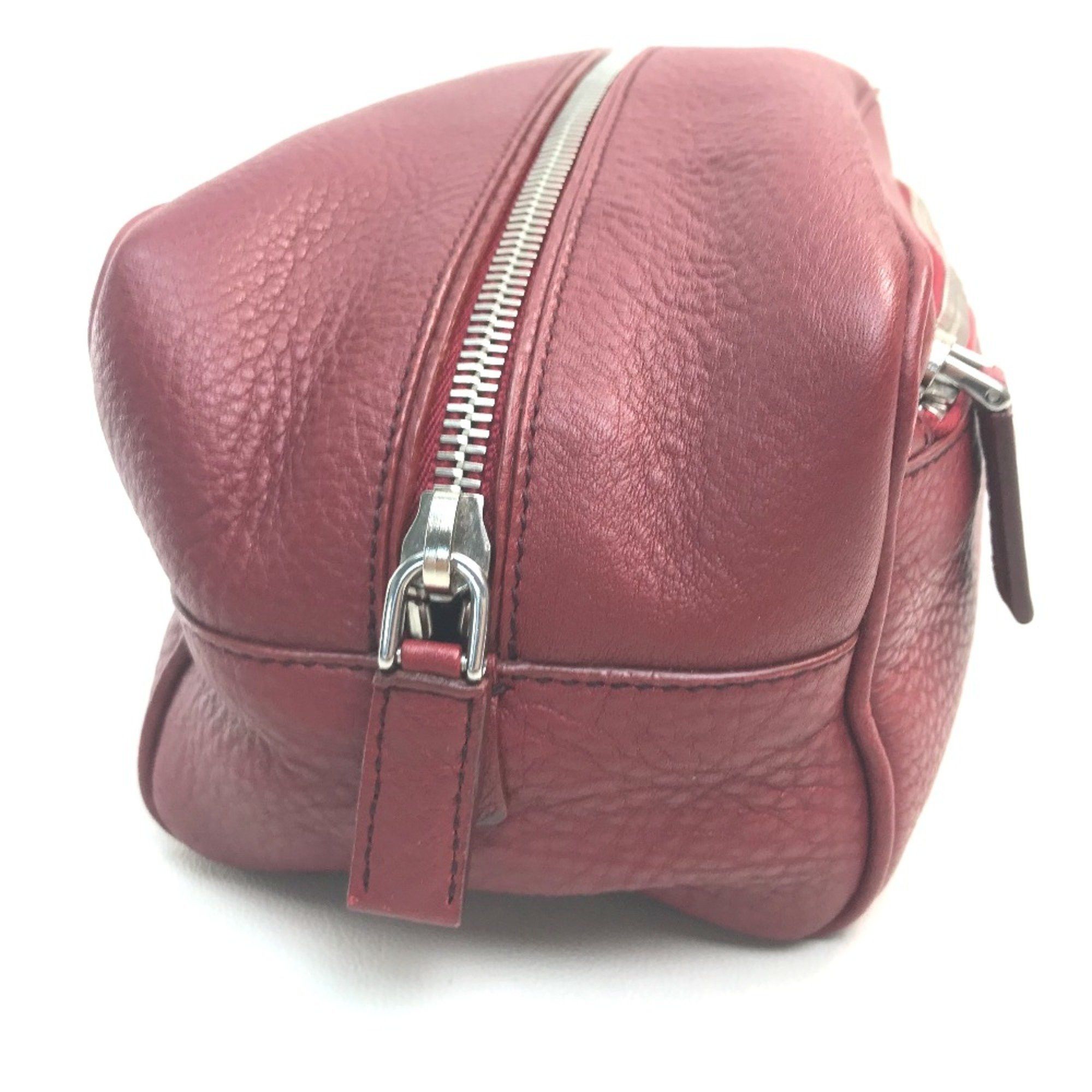 Prada PRADA accessory case Pouch Red Size ONE SIZE - 2 Thumbnail