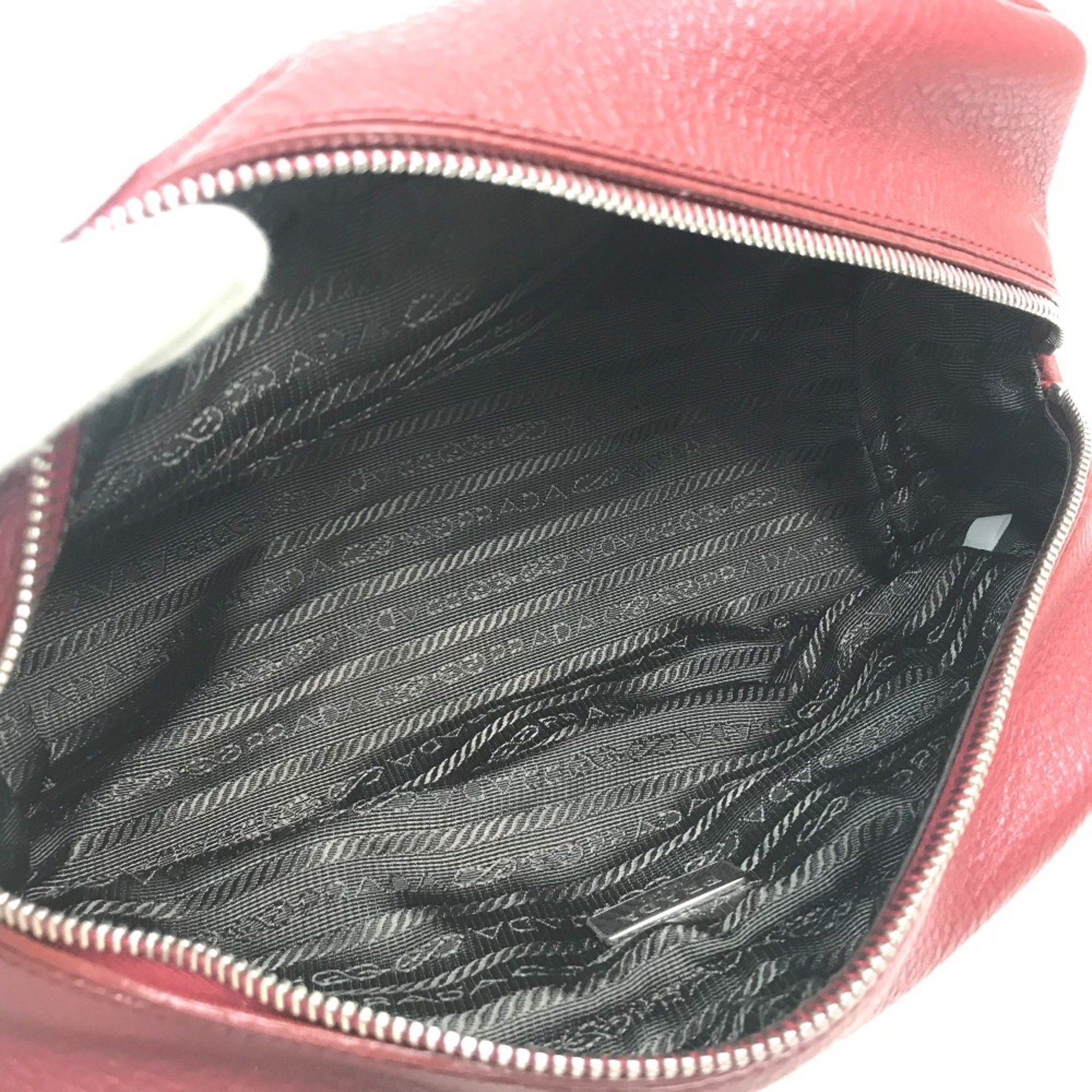 Prada PRADA accessory case Pouch Red Size ONE SIZE - 7 Thumbnail