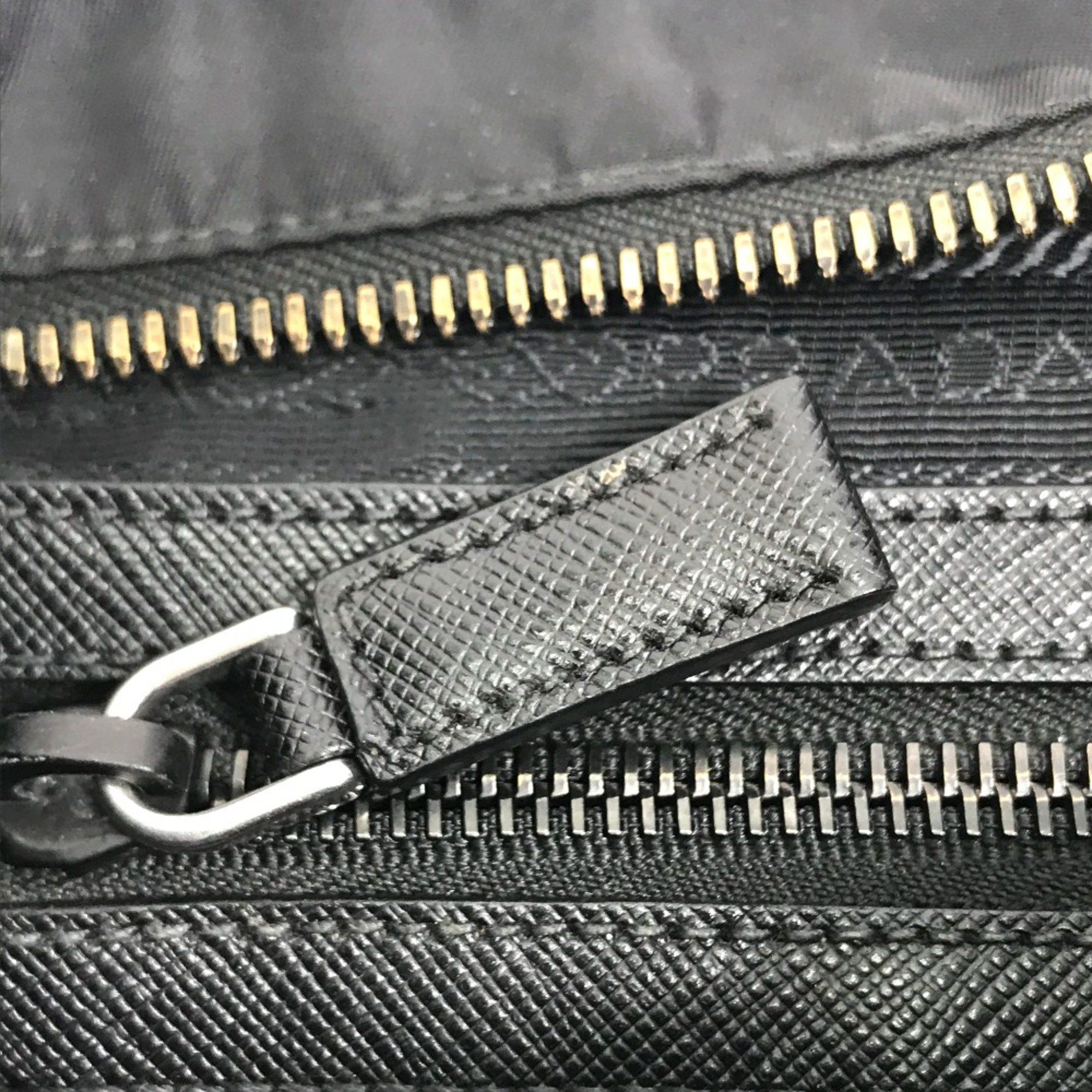 Prada PRADA 2VH053 Triangle logo Bag Shoulder Bag Black Size ONE SIZE - 15 Thumbnail