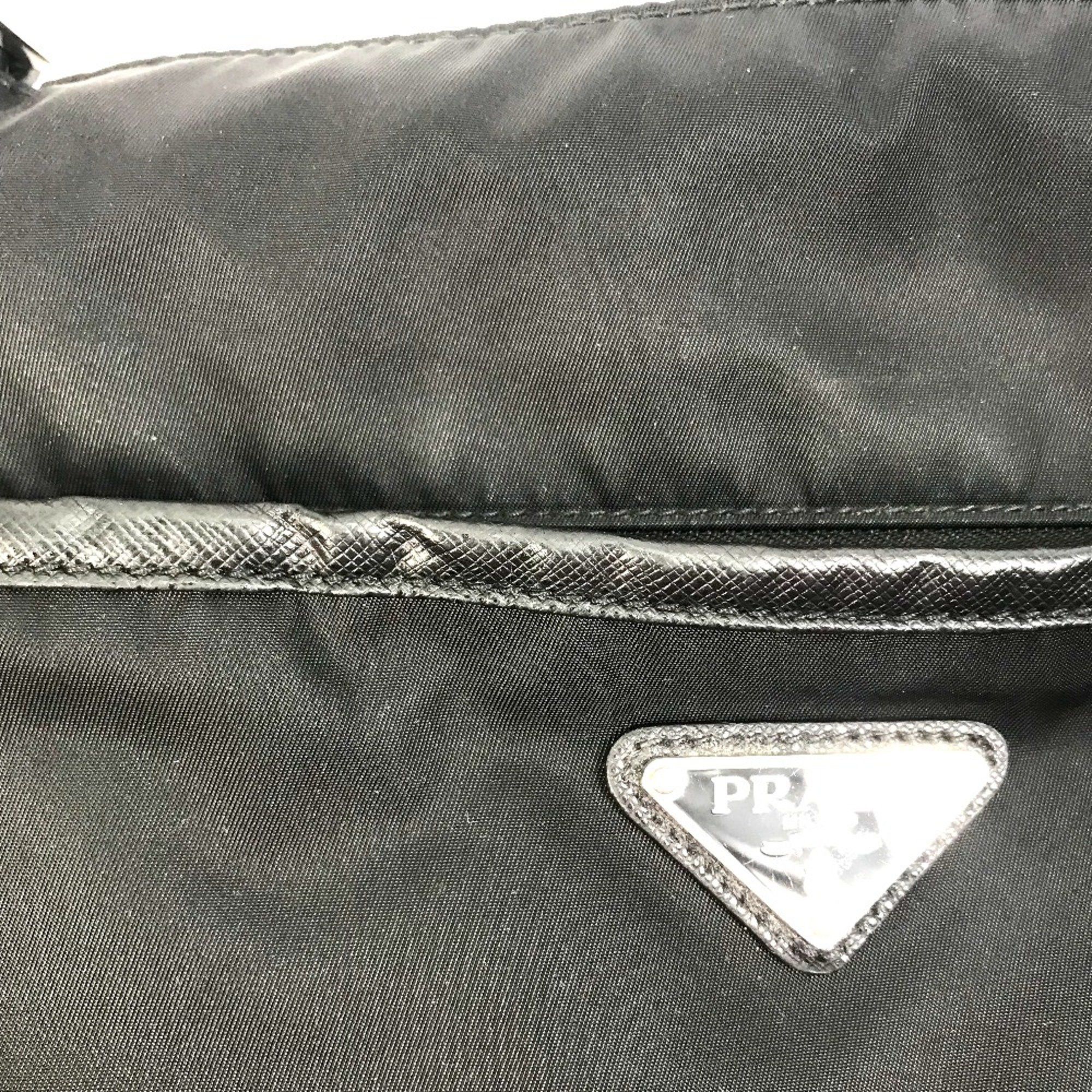 Prada PRADA 2VH053 Triangle logo Bag Shoulder Bag Black Size ONE SIZE - 13 Thumbnail