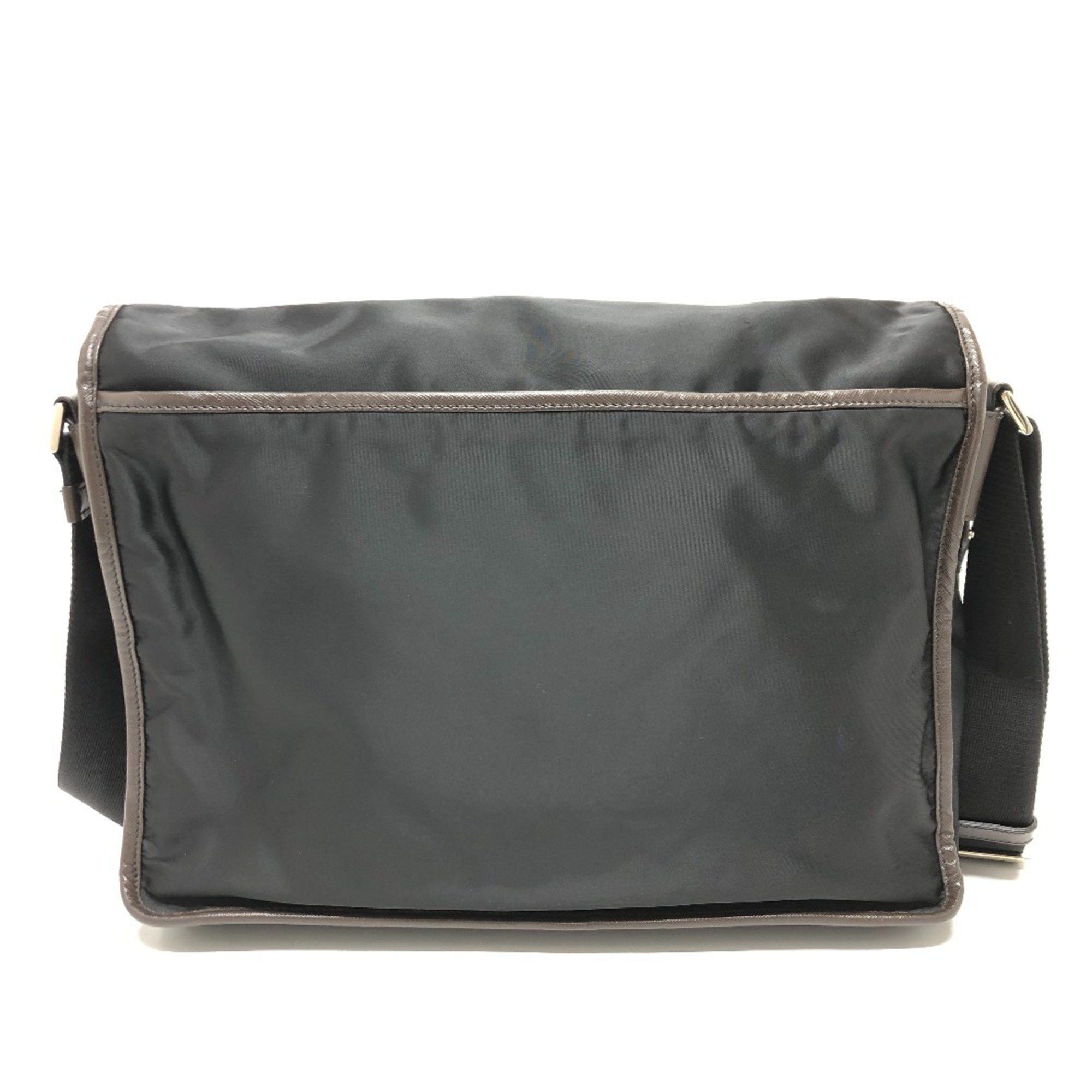 Prada PRADA VA0793 Bag Crossbody bag Shoulder Bag Black Brown/SilverHardware Size ONE SIZE - 2 Thumbnail