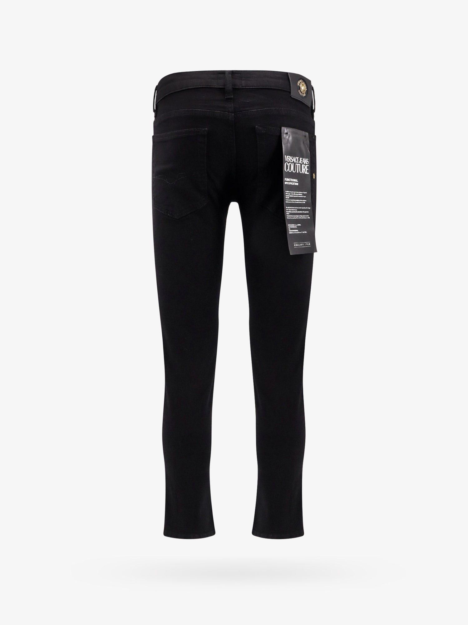 Versace Jeans Couture Trouser Man Black Pants Size US 40 / EU 56 - 2 Thumbnail
