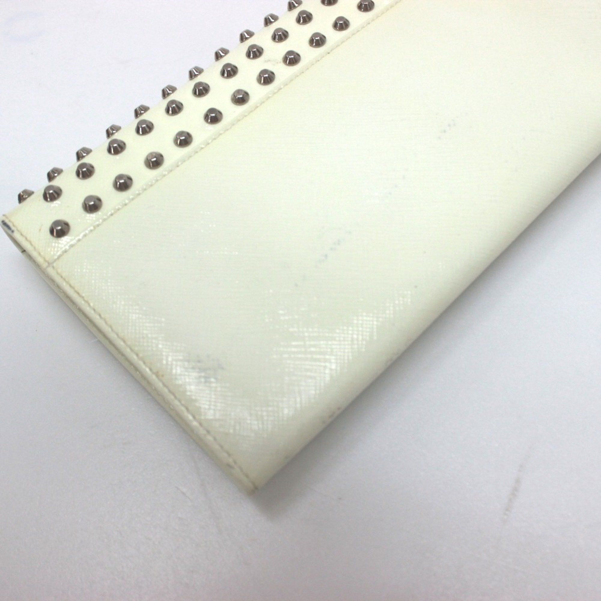 Prada PRADA Wallet bag Bag Clutch wallet Long Wallet White Size ONE SIZE - 9 Thumbnail