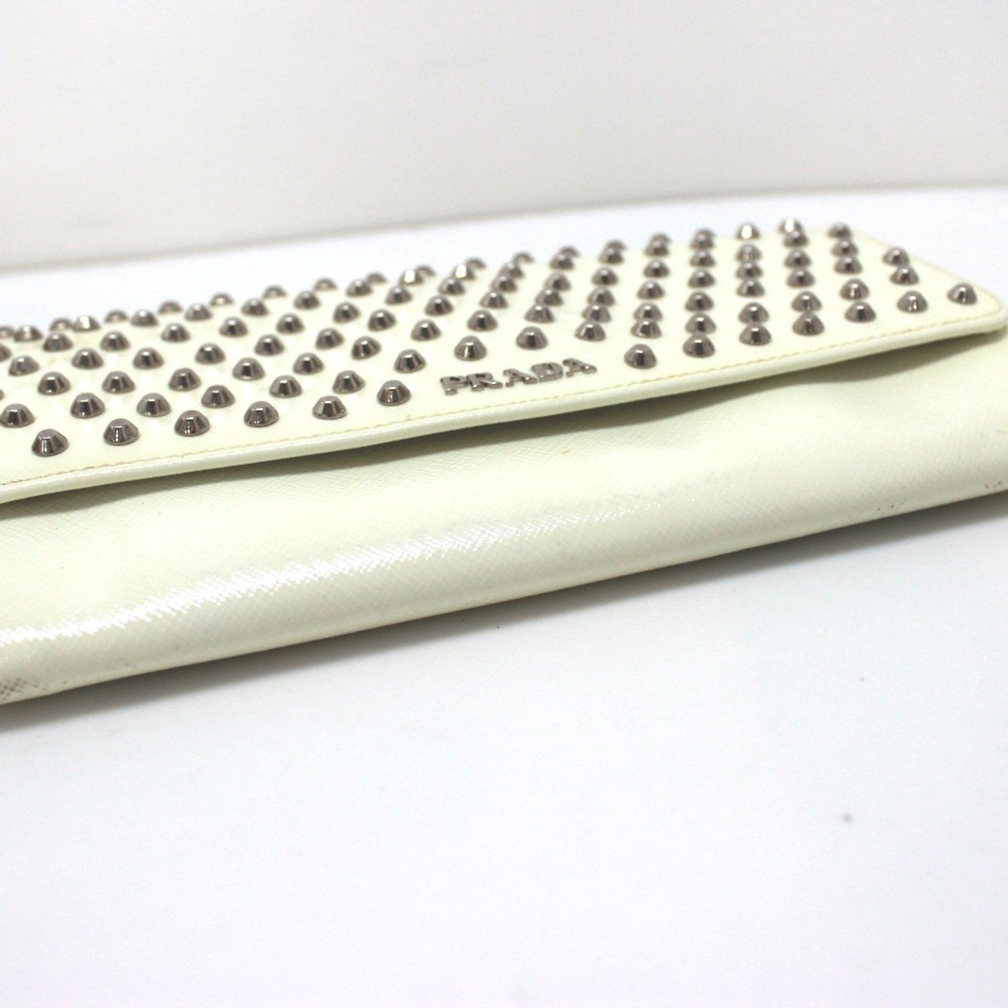 Prada PRADA Wallet bag Bag Clutch wallet Long Wallet White Size ONE SIZE - 5 Thumbnail