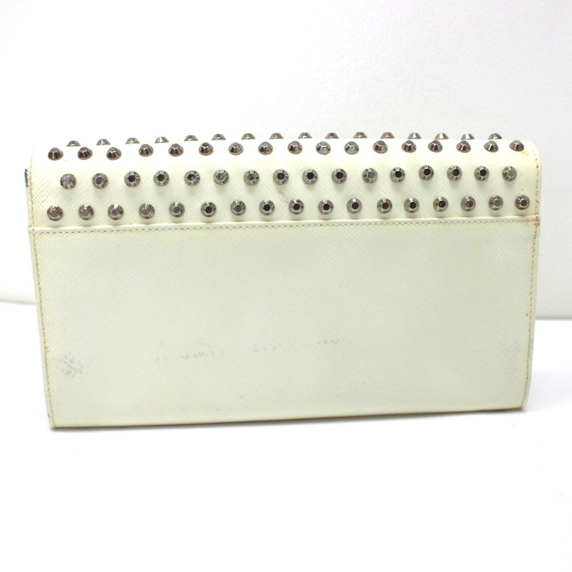 Prada PRADA Wallet bag Bag Clutch wallet Long Wallet White Size ONE SIZE - 2 Thumbnail