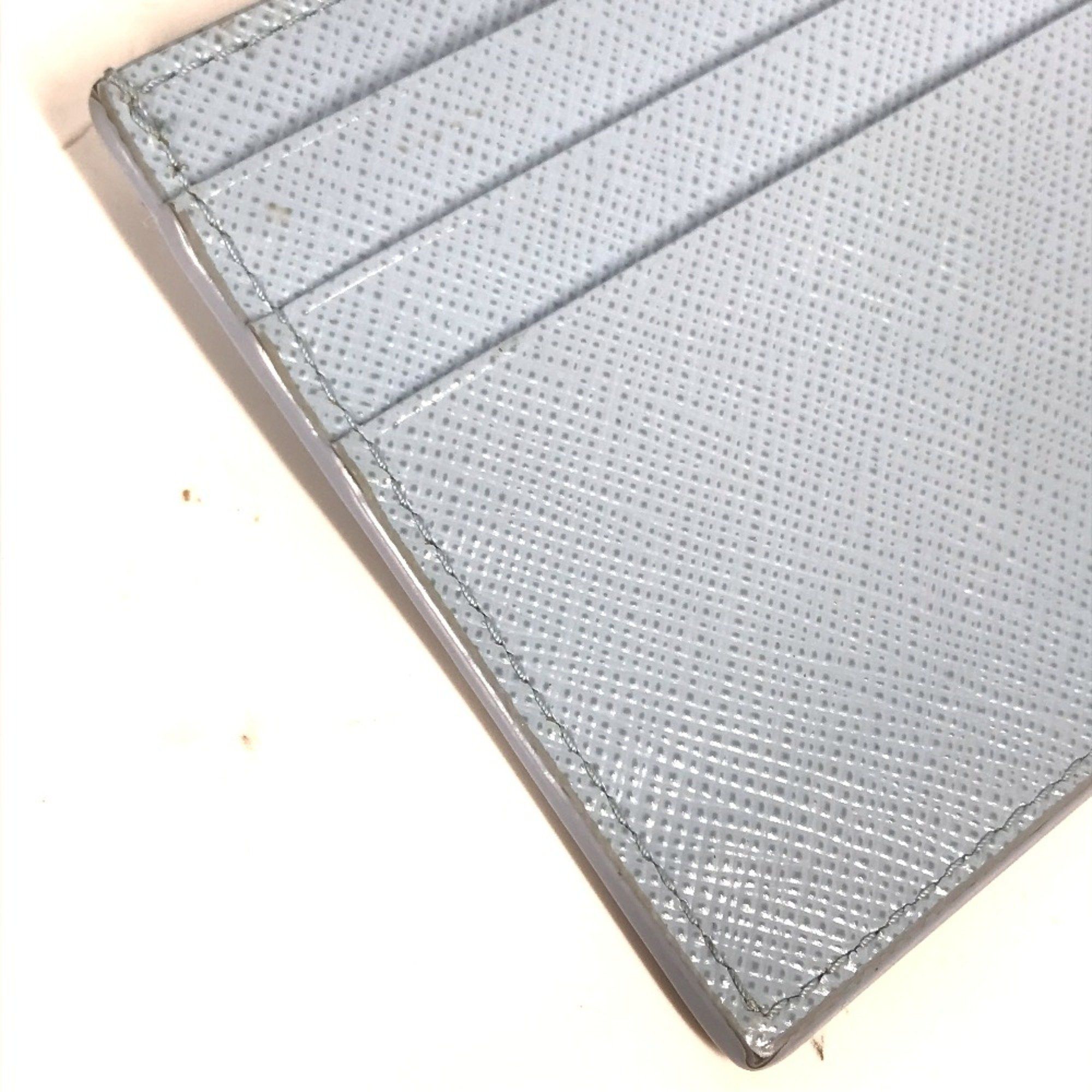 Prada PRADA Business Card Holder Pass Case Card Case Light blue Size ONE SIZE - 6 Thumbnail