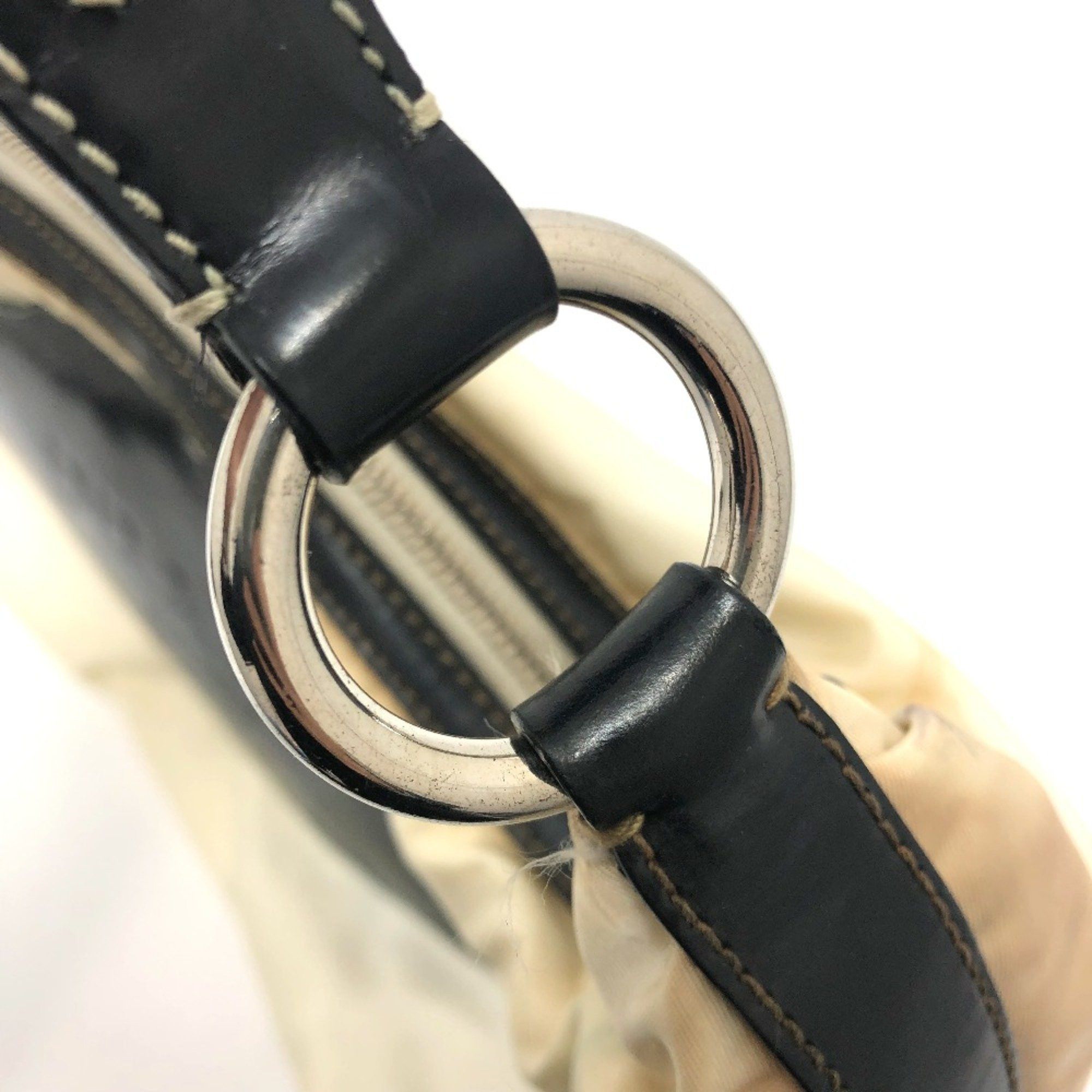Prada PRADA logo Bag Hand Bag Shoulder Bag White Metal fittingsGold Size ONE SIZE - 10 Thumbnail