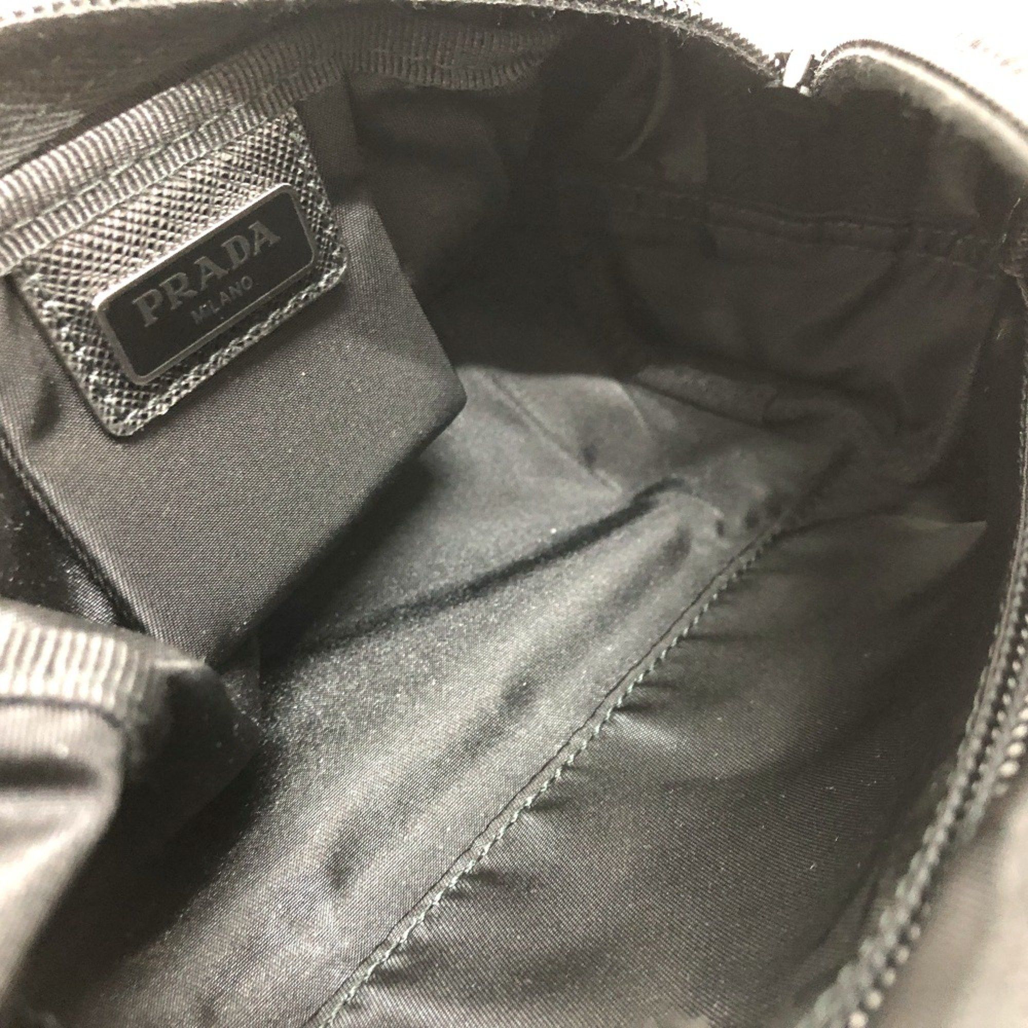 Prada PRADA 1NA350 Makeup pouch Cosmetics Pouch Pouch NERO Black Size ONE SIZE - 6 Thumbnail